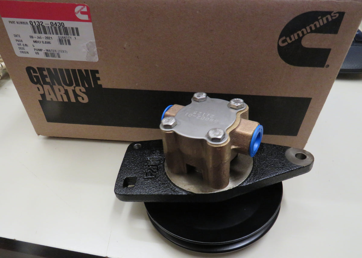 Onan Marine Engine Cooling Water Pump Impeller - East-Boat-Parts (132-0375, 132-0498)