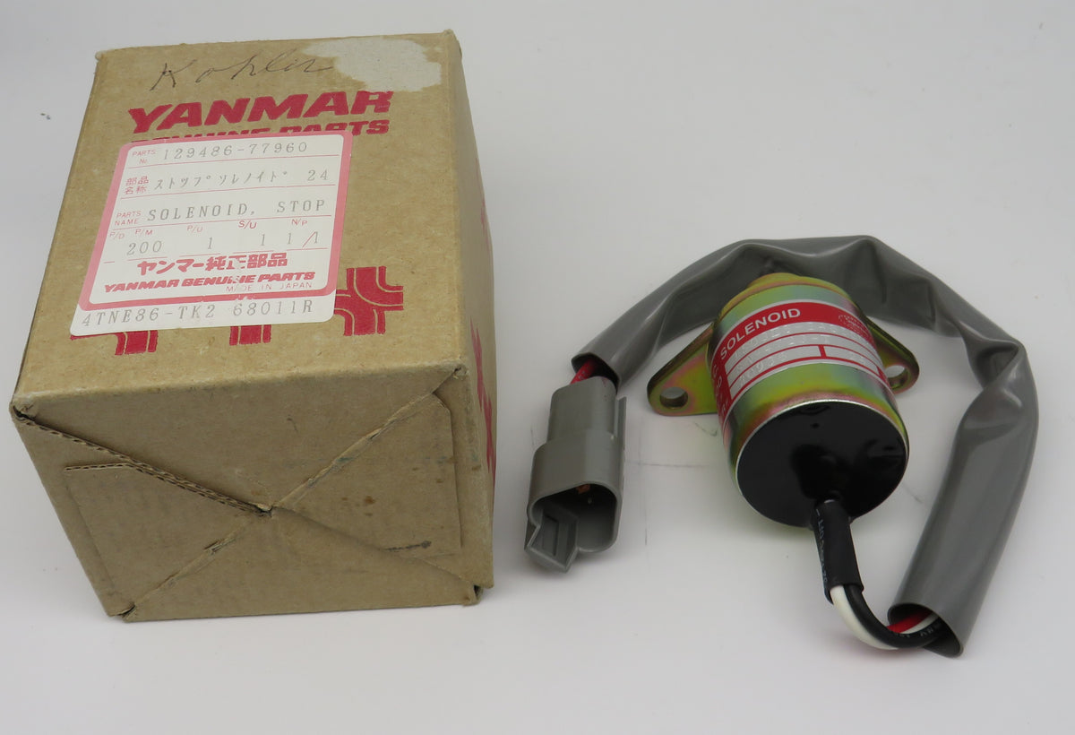 12948677960 Yanmar Stop Solenoid EssKay Yards Marina