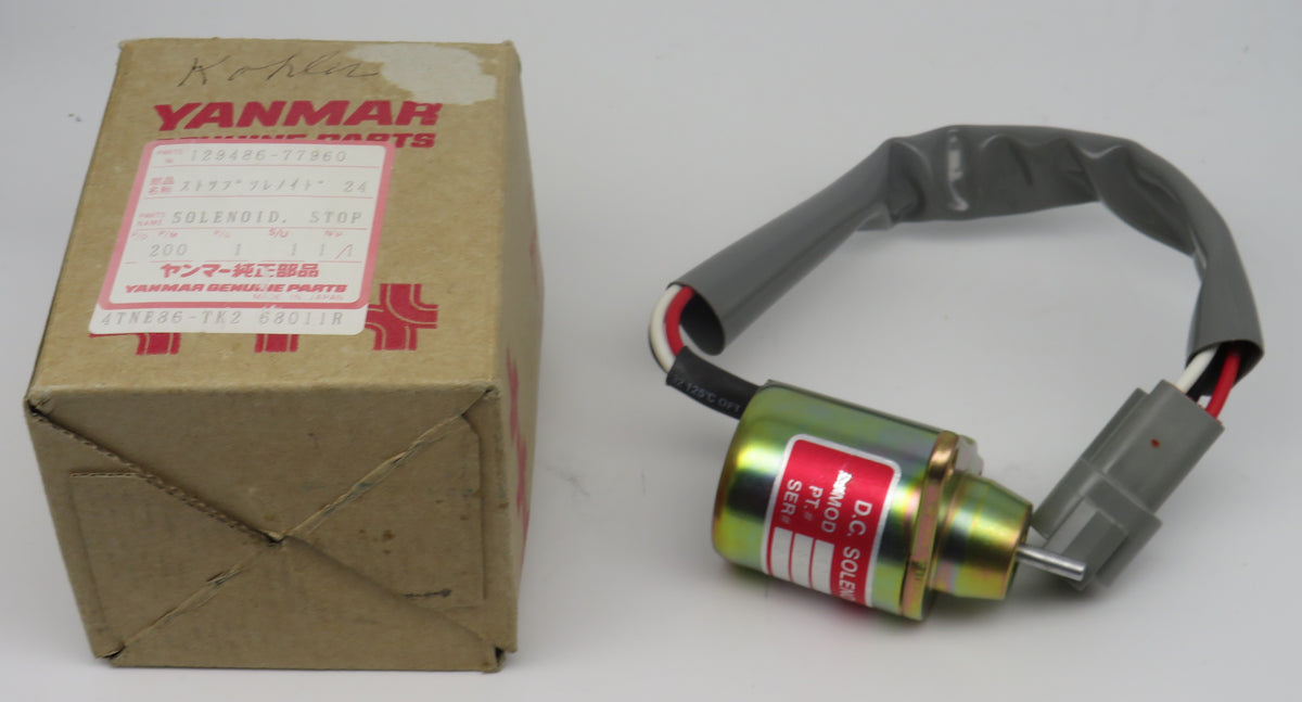 12948677960 Yanmar Stop Solenoid EssKay Yards Marina