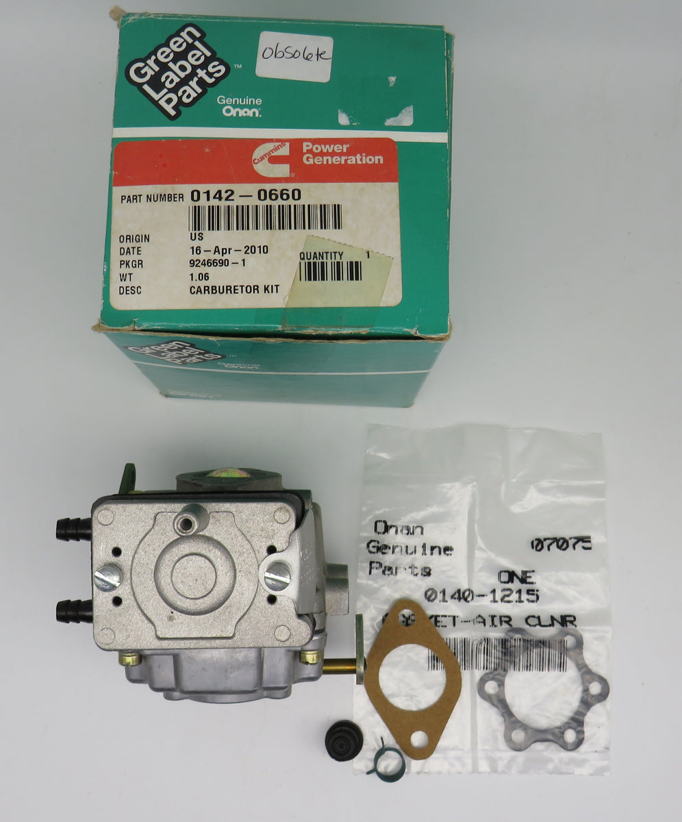 1420660 Onan Carburetor Kit for Industrial Engines B48MGA018 1188