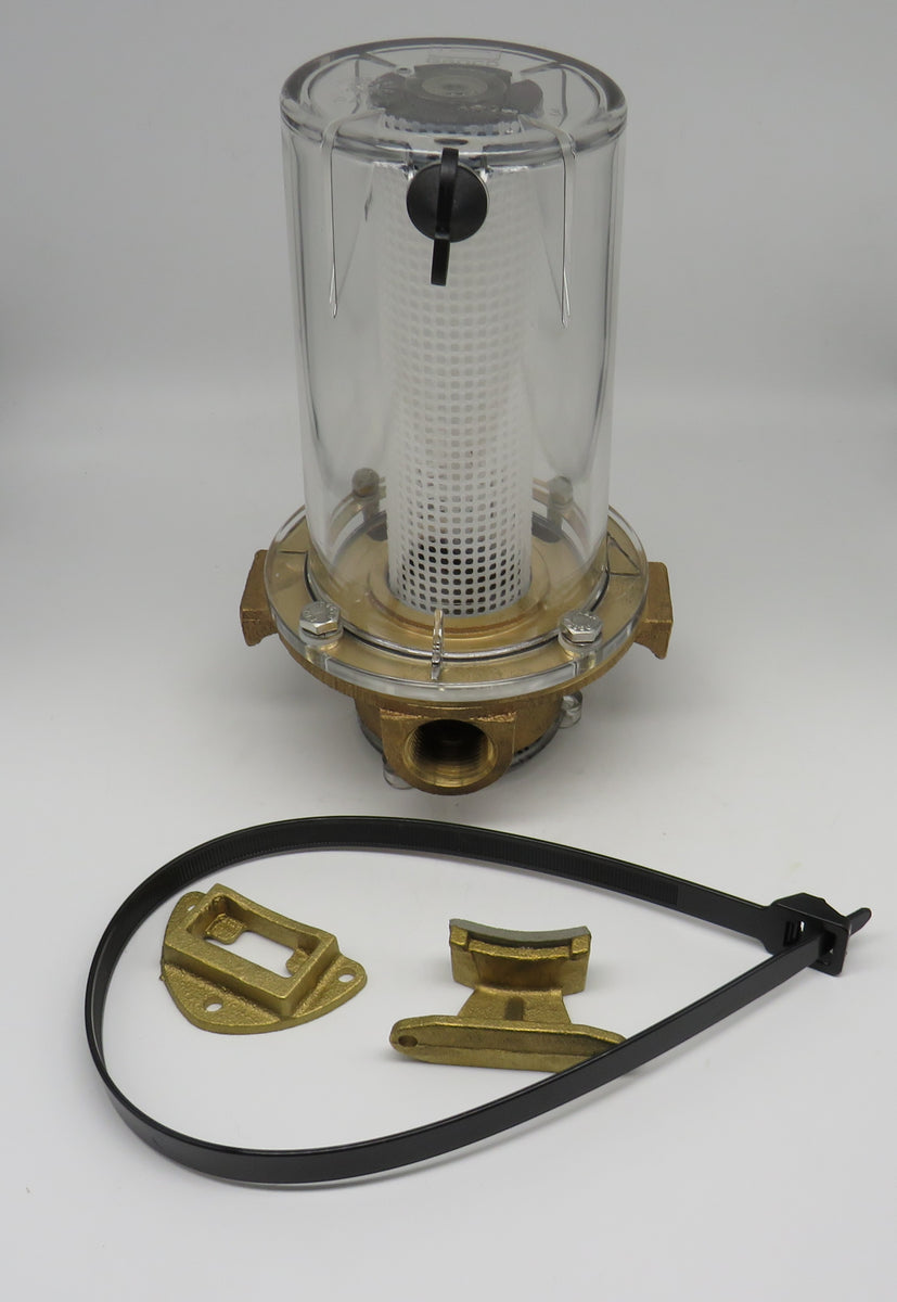 ARG750P Groco Bronze 3/4" Strainer Intake Non Metallic Basket Ess