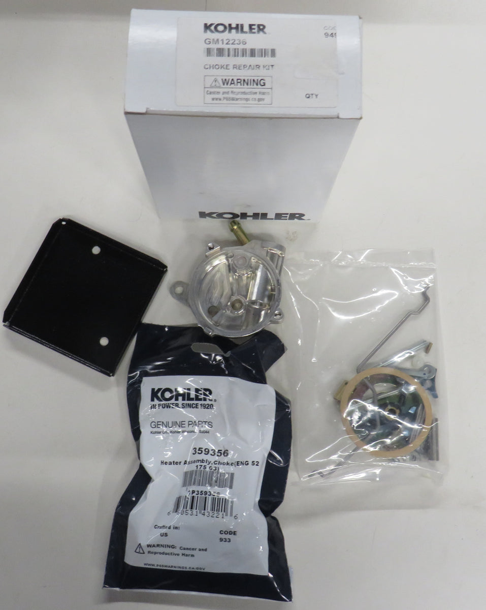 GM12236 Kohler Choke Repair Assembly Kit (Kawasakiloose kit) for 5E