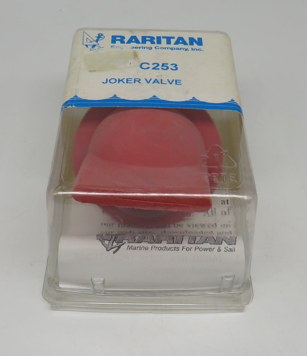 C253 Raritan Joker Valve Raritan Marine Toilet (Red) Or Black EssKay