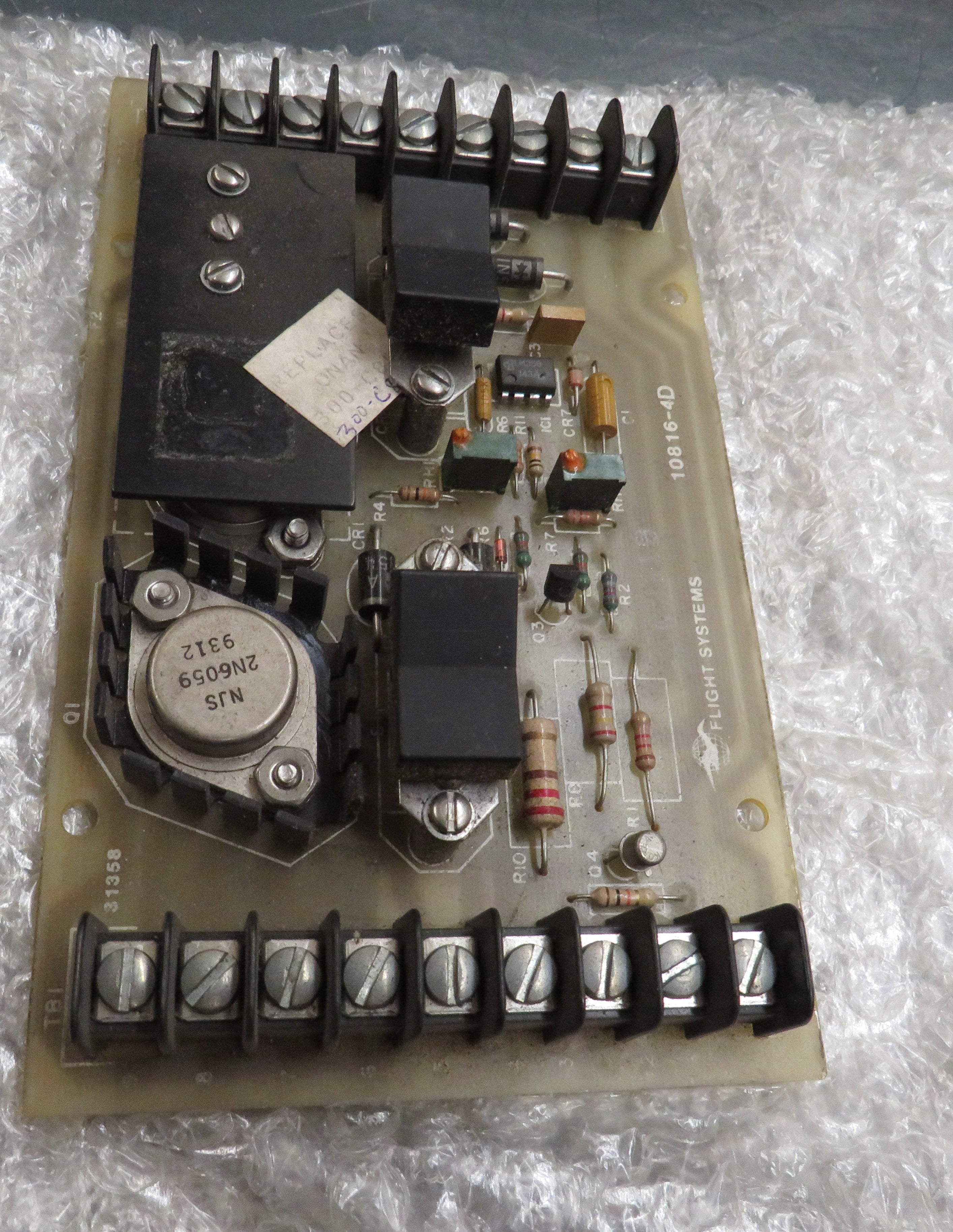 300-0859 Onan 300C859 Generator Control Replacement Board for 6.5NH & Some CCK OBSOLETE 4/16/2026 THIS PART IS IN STOCK as of 4/16/2026