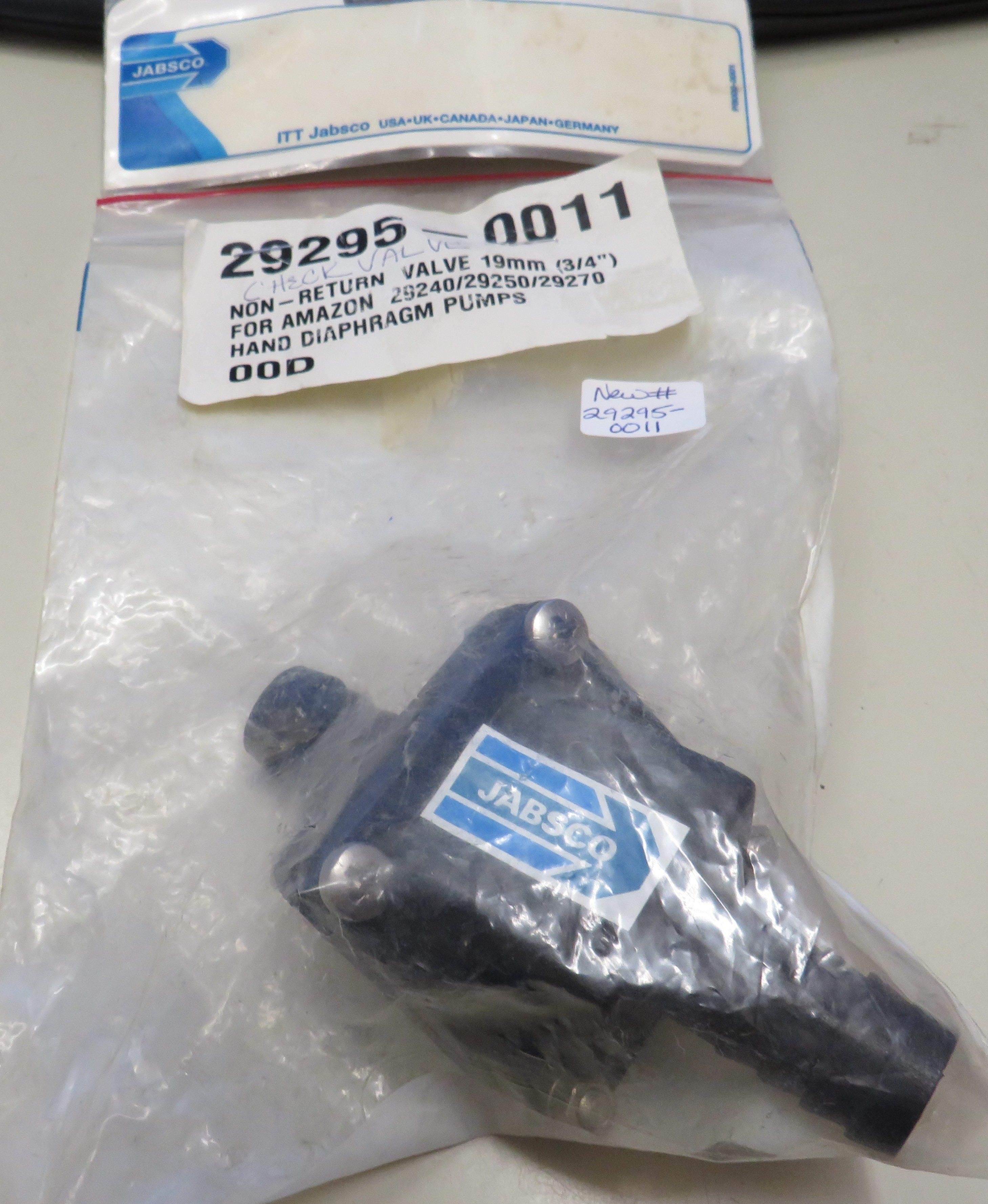 29295-1011 Jabsco Par 3/4