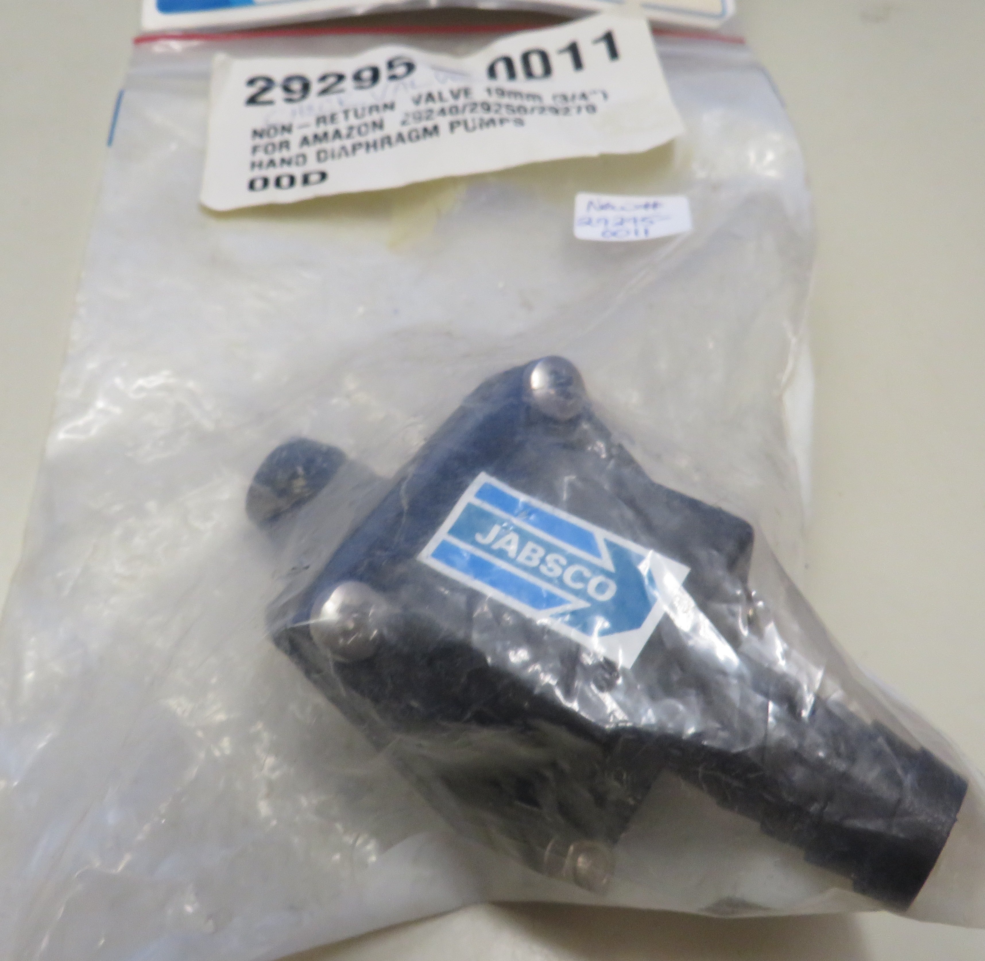 29295-1011 Jabsco Par 3/4