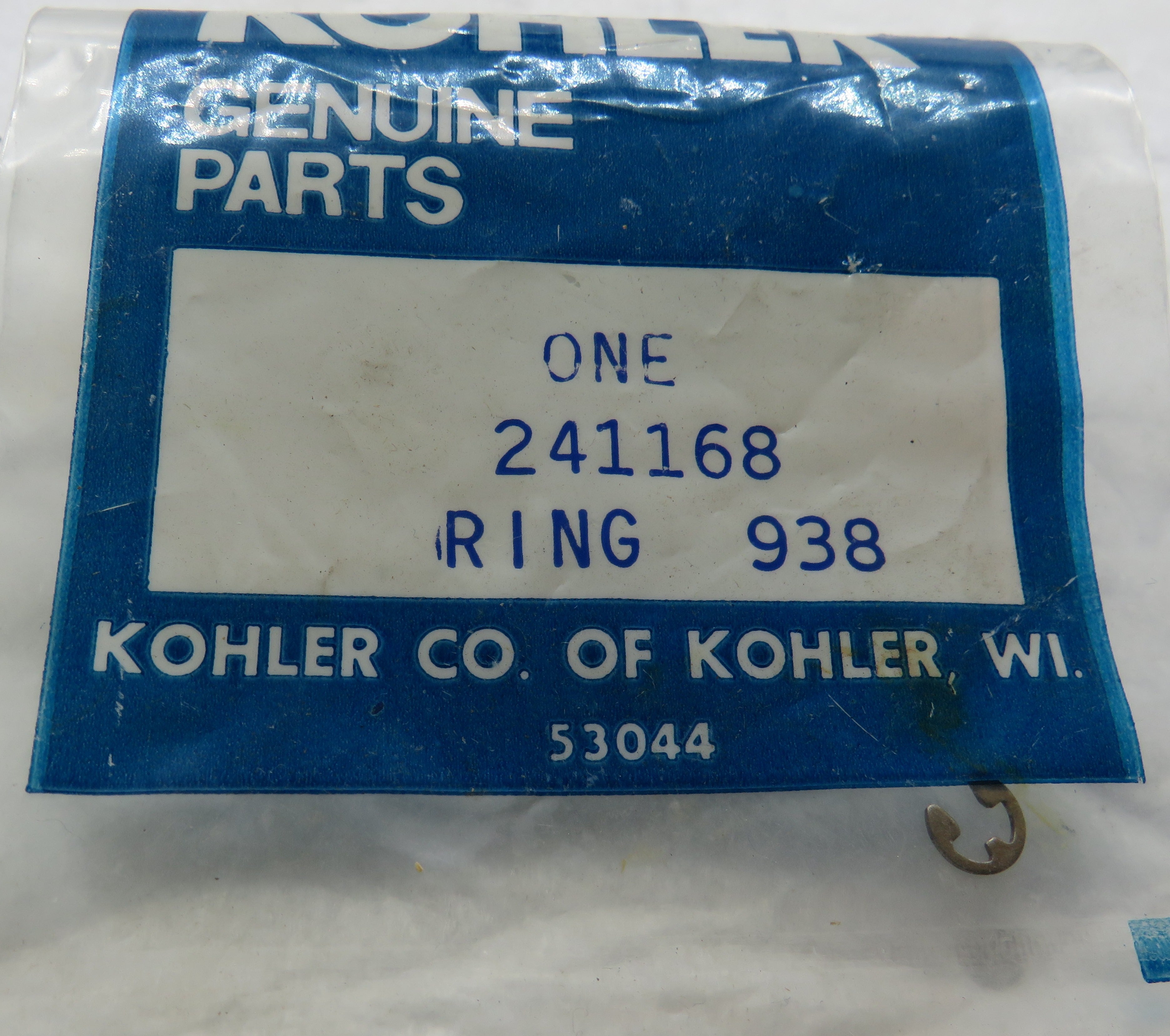 Kohler 241168 Snap Ring OBSOLETE for K Series 24hp 17KW for Gorman Rupp