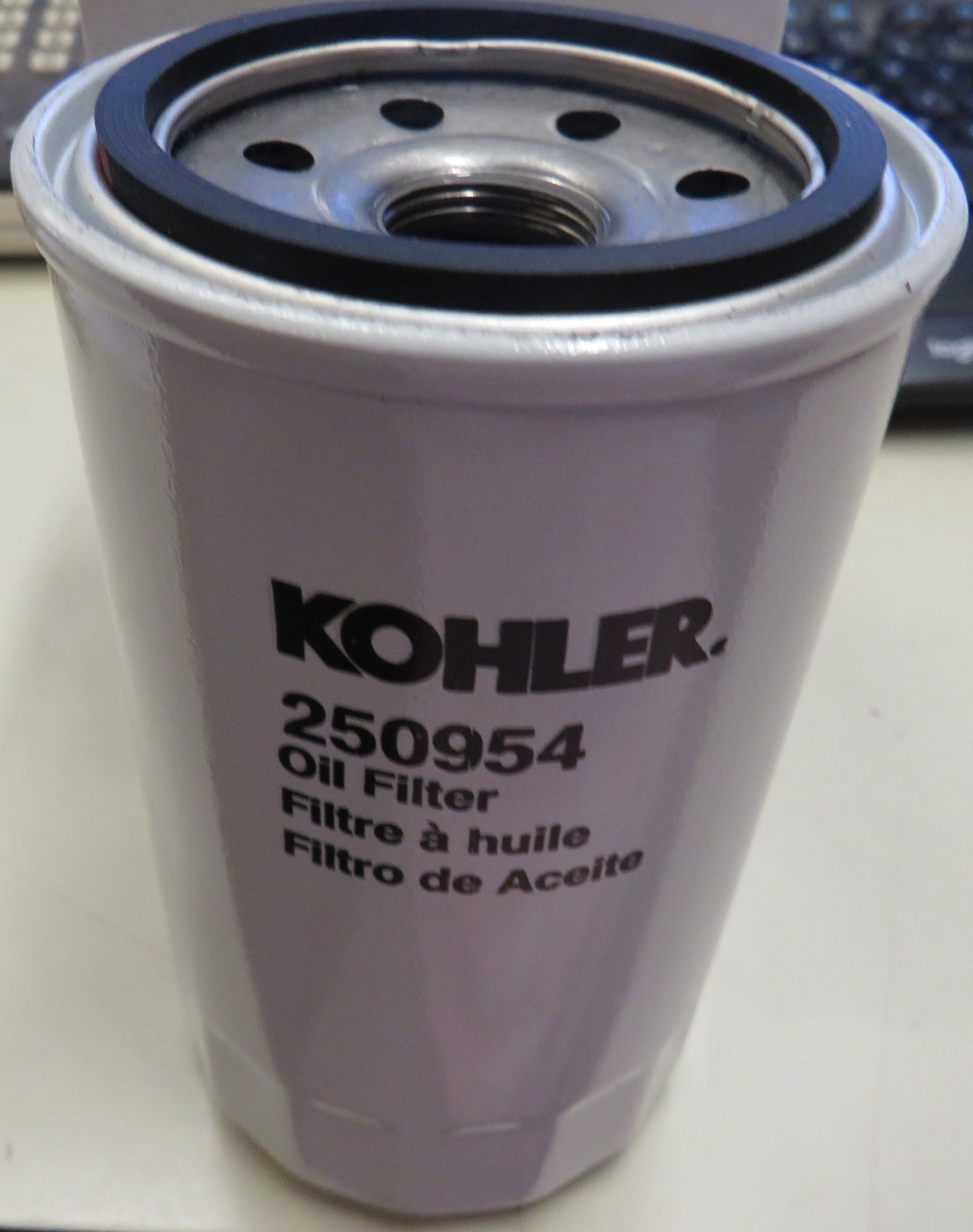 250954 Kohler Lube Oil Filter 11/17/2025 THIS PART IS IN STOCK 11/17/2025