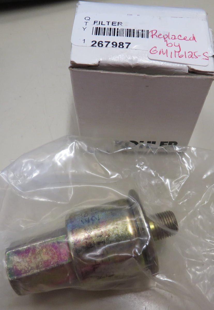 267987 Kohler Generator Fuel Filter (ONLY) [Replaced by GM116125-S Fue ...