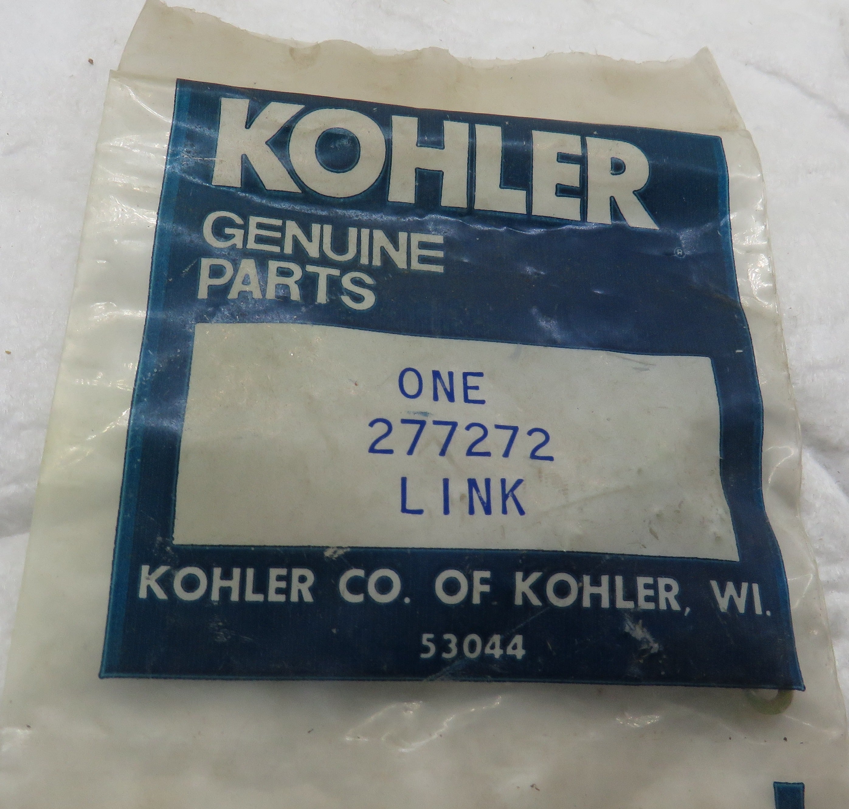Kohler 277272 Choke Lever Assembly Link (1Pk) OBSOLETE for 5E/4EF/7.3E/6EF/5ECD/4EFCD-LOW CO/7.3ECD/6EFCD-LOW CO