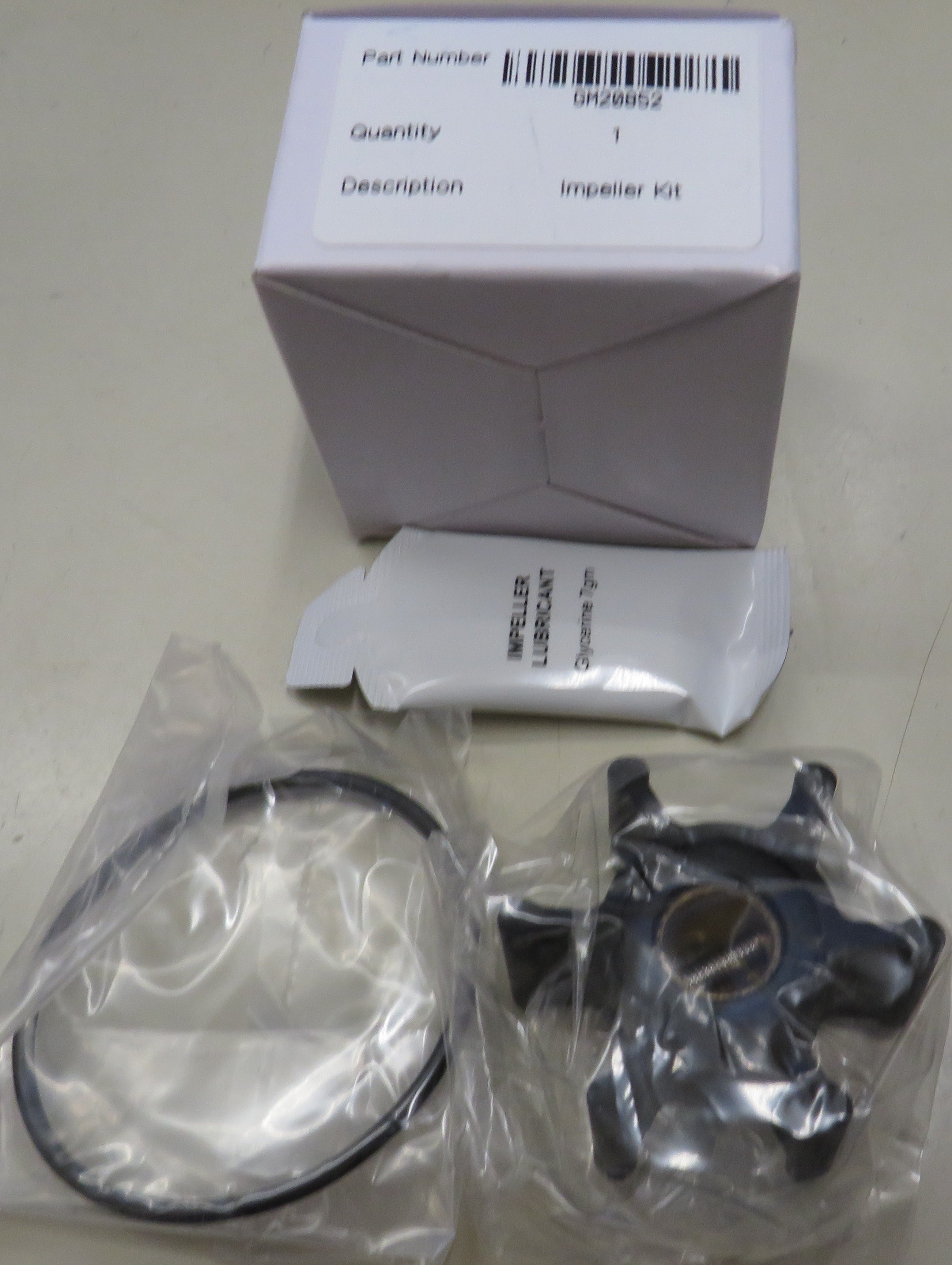 GM20852 Kohler Rehlko Sea Water Pump Impeller 3/18/2026 THIS PART IS IN STOCK 3/18/2026