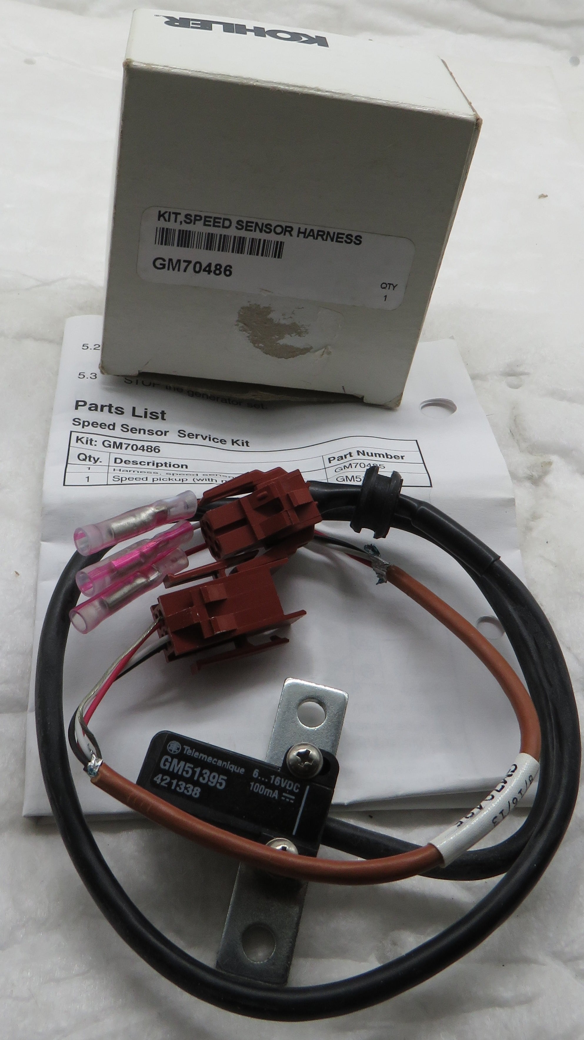 Kohler 241927 Generator Sensor Kit (Replaced by GM70486 Speed Sensor)
