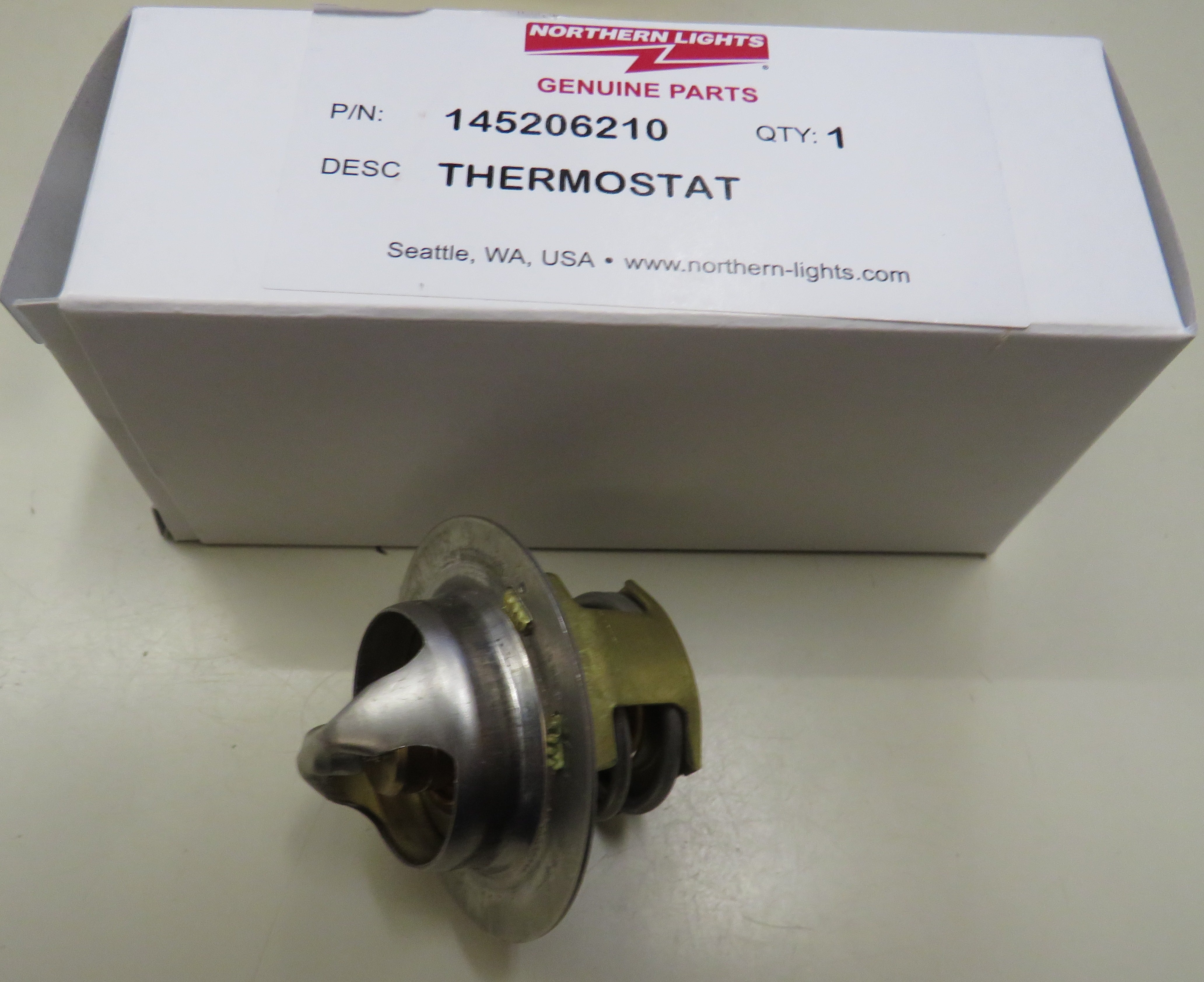 145206210 Replaces 145206022 Northern Lights Lugger Thermostat 180 Degree 82C 8KW to 20KW 10/21/2025 THIS PART IS IN STOCK 10/21/2025