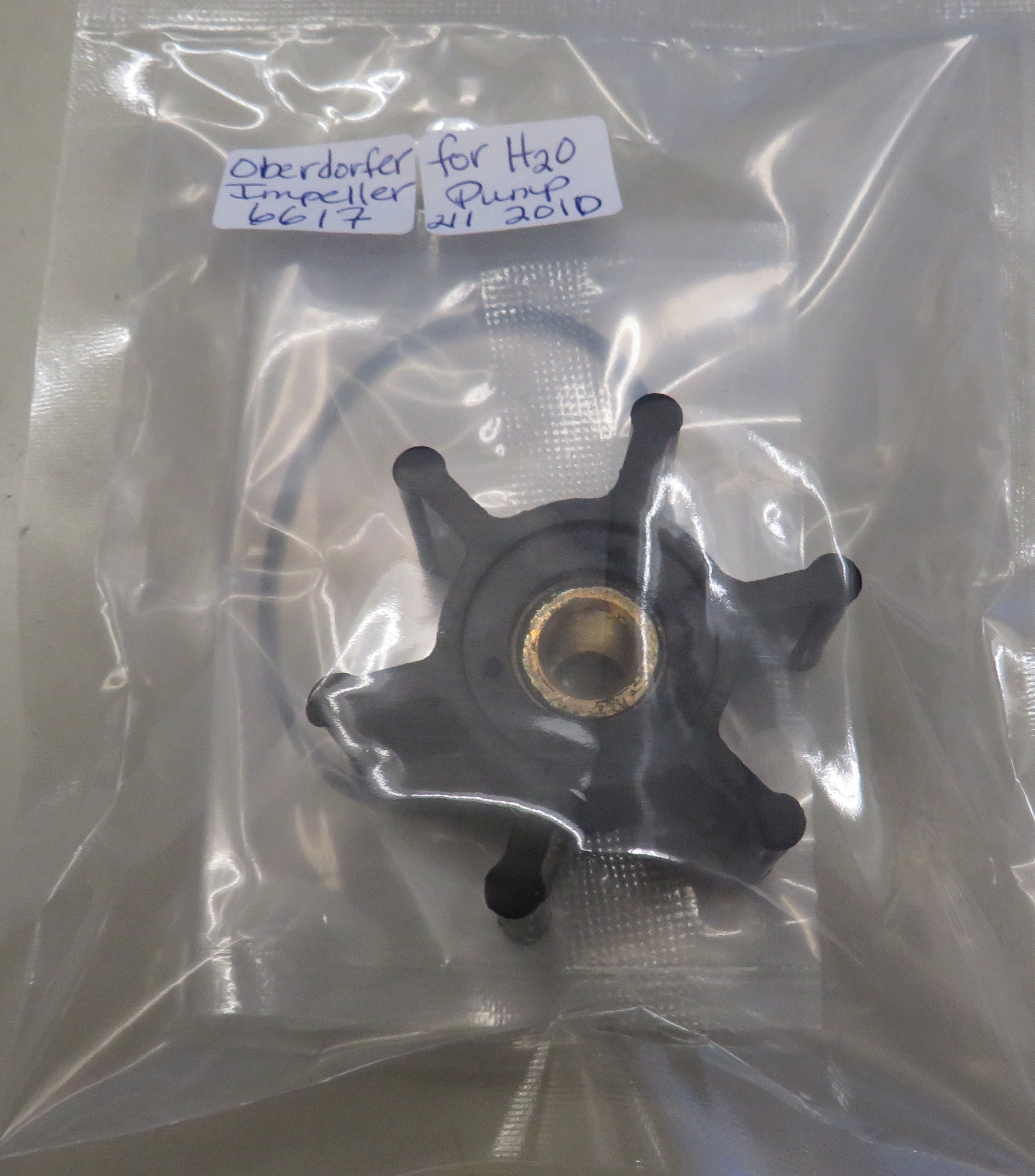 Oberdorfer 6617 Impeller for Water Pump 211 201D 10/30/2025 THIS PART IS IN STOCK 10/30/2025
