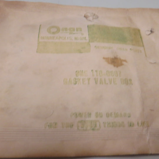 110-0667 Valve Box Gasket OBSOLETE CCK & CCKA Industrial Engines (08/1990) 11/6/2025 THIS PART IS IN STOCK 11/6/2025