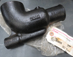 155-1059 Onan Exhaust Elbow OBSOLETE NLA 'Black Exhaust Body