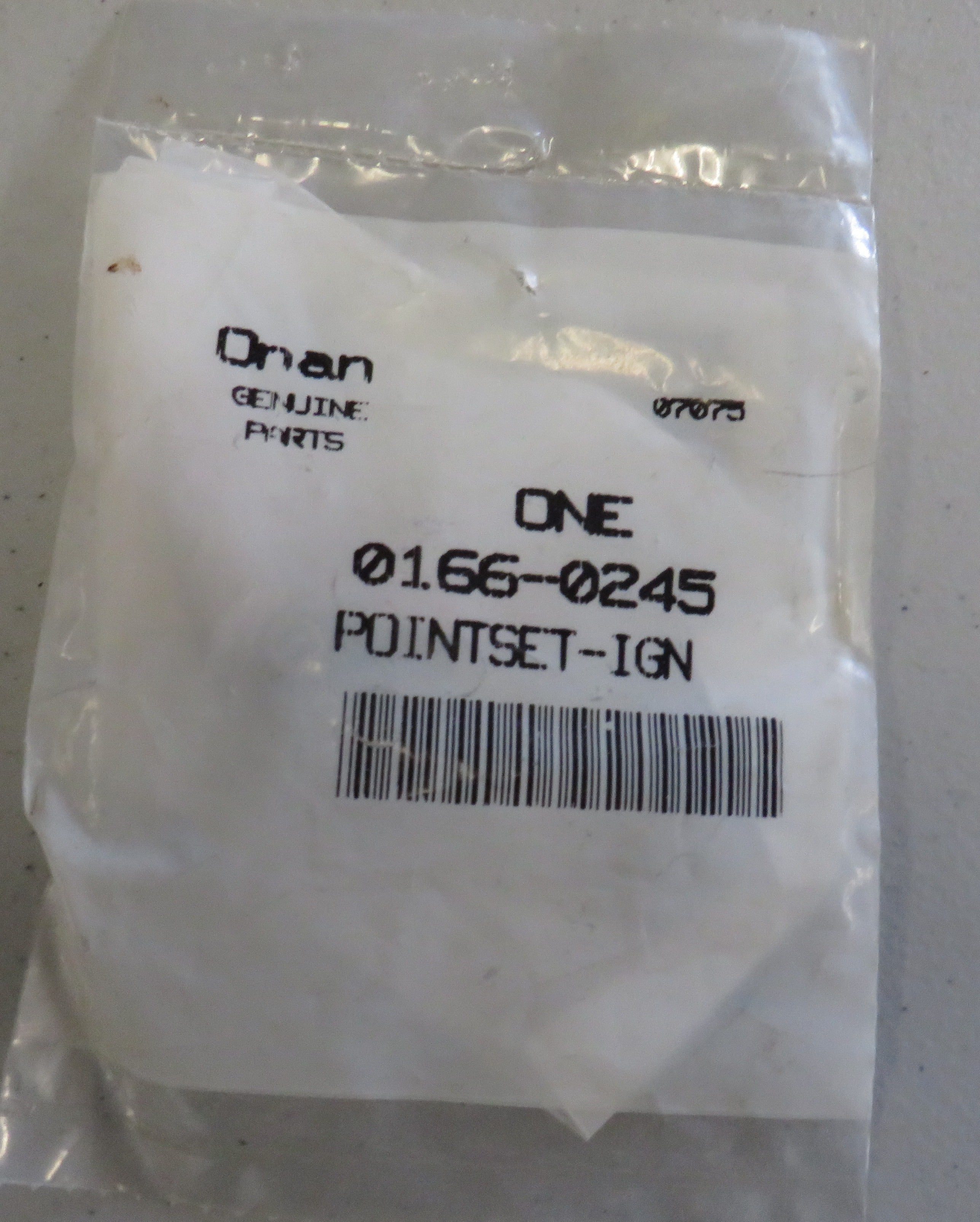 166-0245 Onan Point Set OBSOLETE 2/5/2026 THIS PART IS IN STOCK 2/5/2026