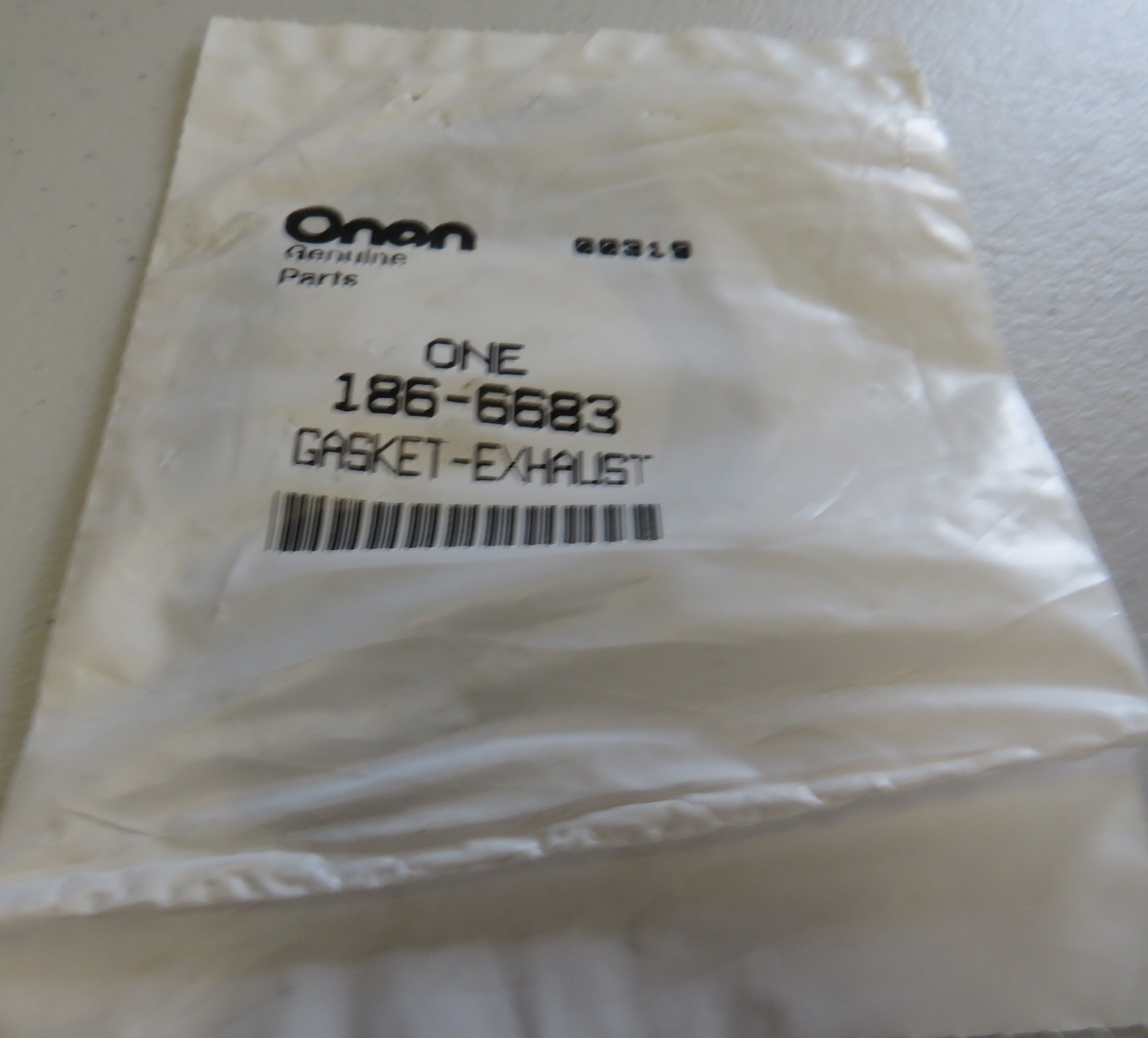 186-6683 Onan 186-6683 Exhaust Gasket 1/29/2026 THIS PART IS IN STOCK 1/29/2026