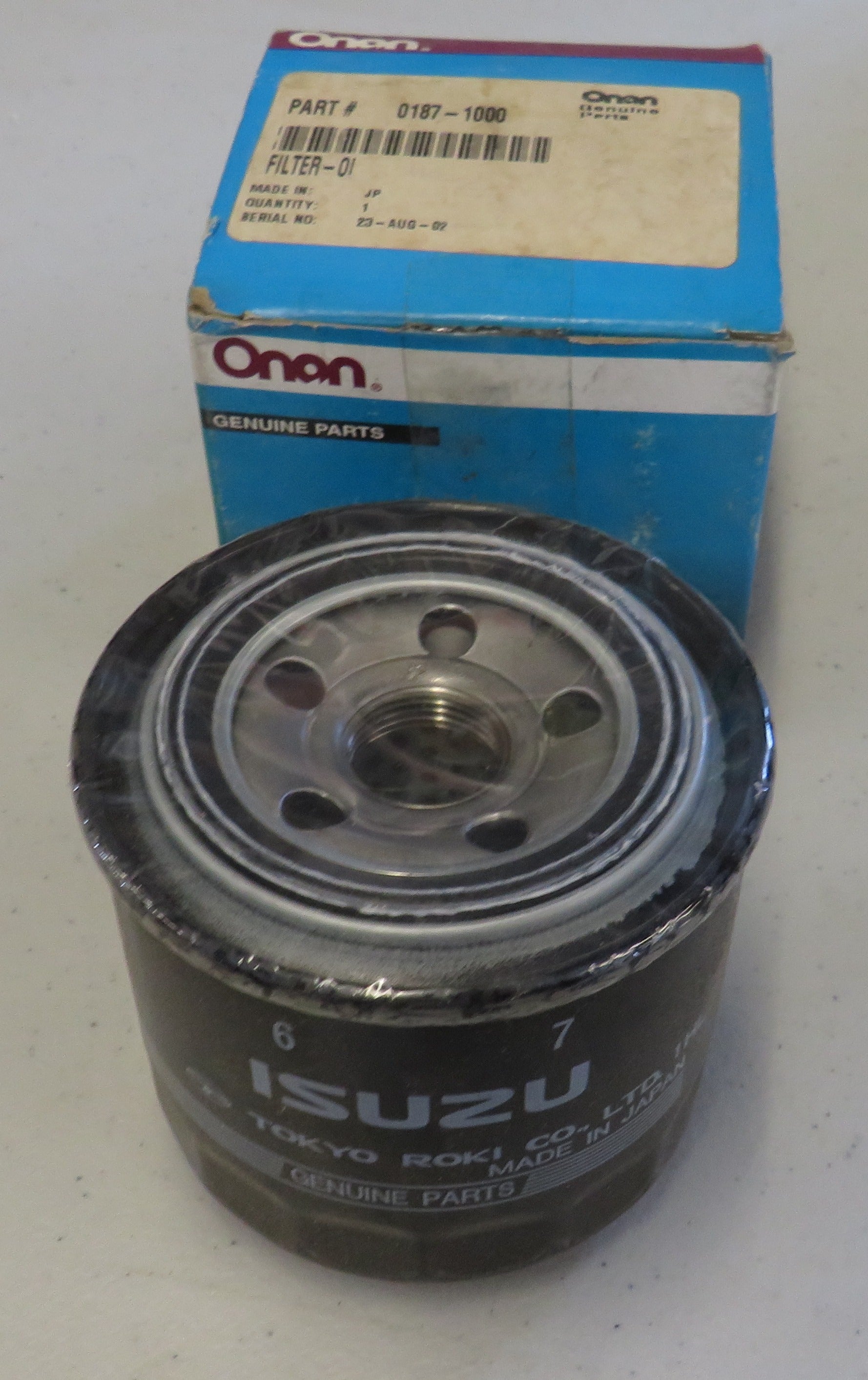 187-1000 Onan 187-1000 Oil Filter Cartridge 2/10/2026 THIS PART IS IN STOCK 2/10/2026