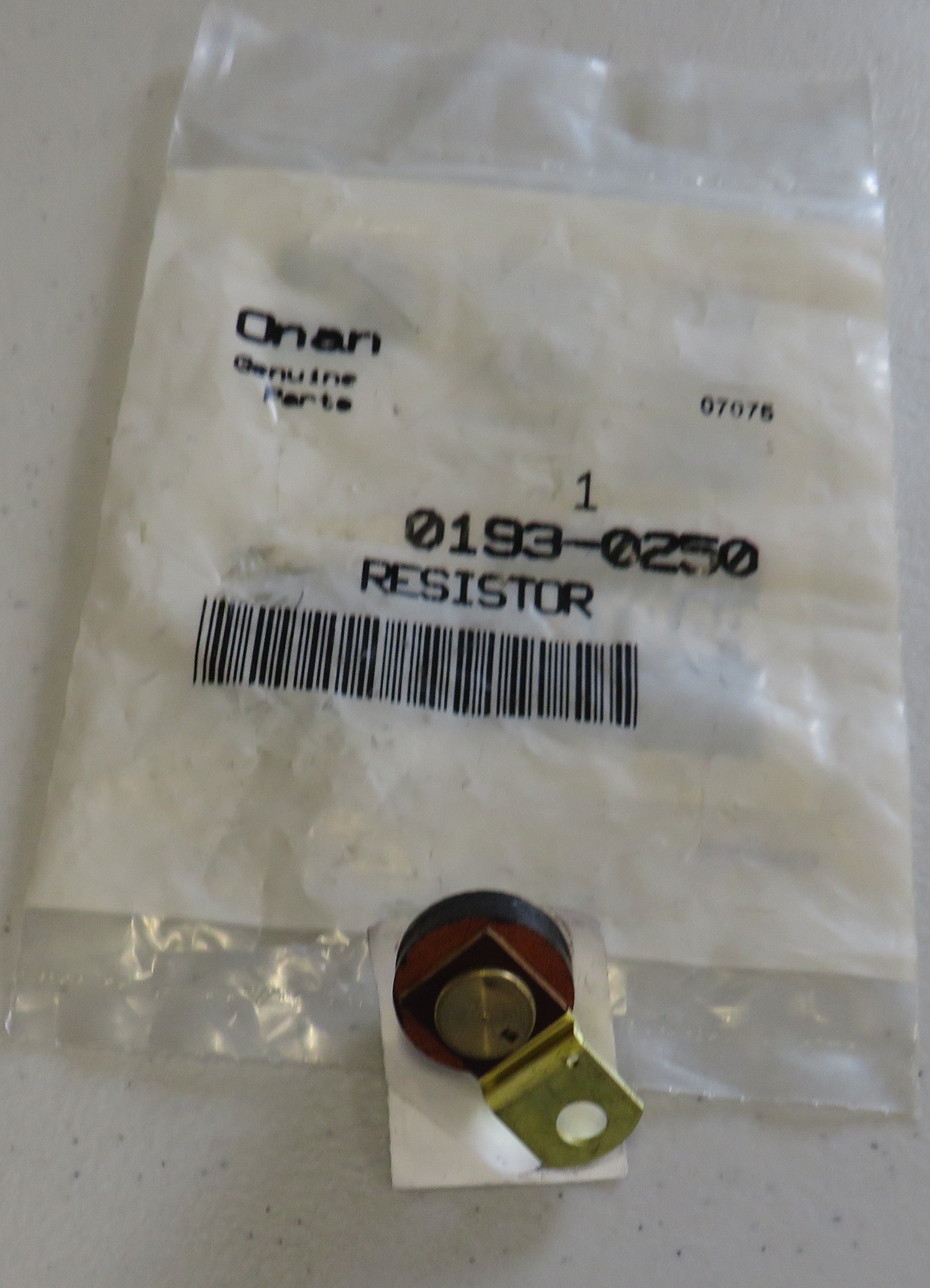 193-0250 Onan 193-0250 Resistor OBSOLETE 1/29/2026 THIS PART IS IN STOCK 1/29/2026