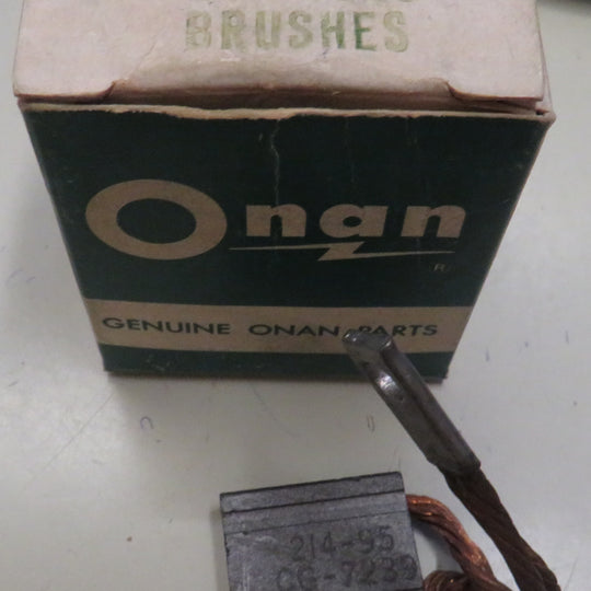 214-0095 Onan Brushes (Pk 1) For DC Gen 8/12/2026 THIS PART IS IN STOCK 8/12/2026