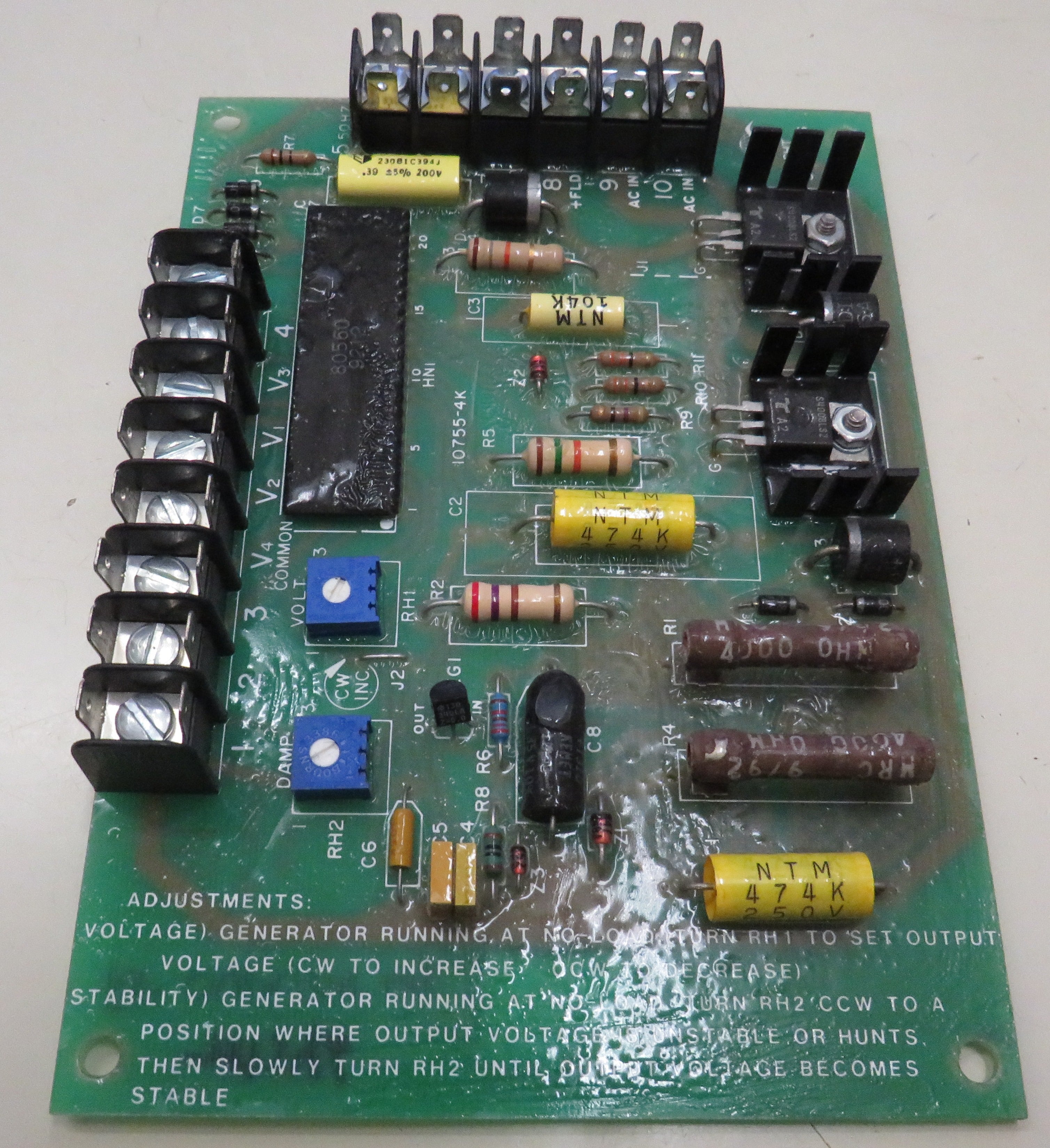 300-1540 Onan Board Assembly YB Regulator For 20 kW ES Generator Controls OBSOLETE 12/19/2025 THIS PART IS IN STOCK 4/16/2026