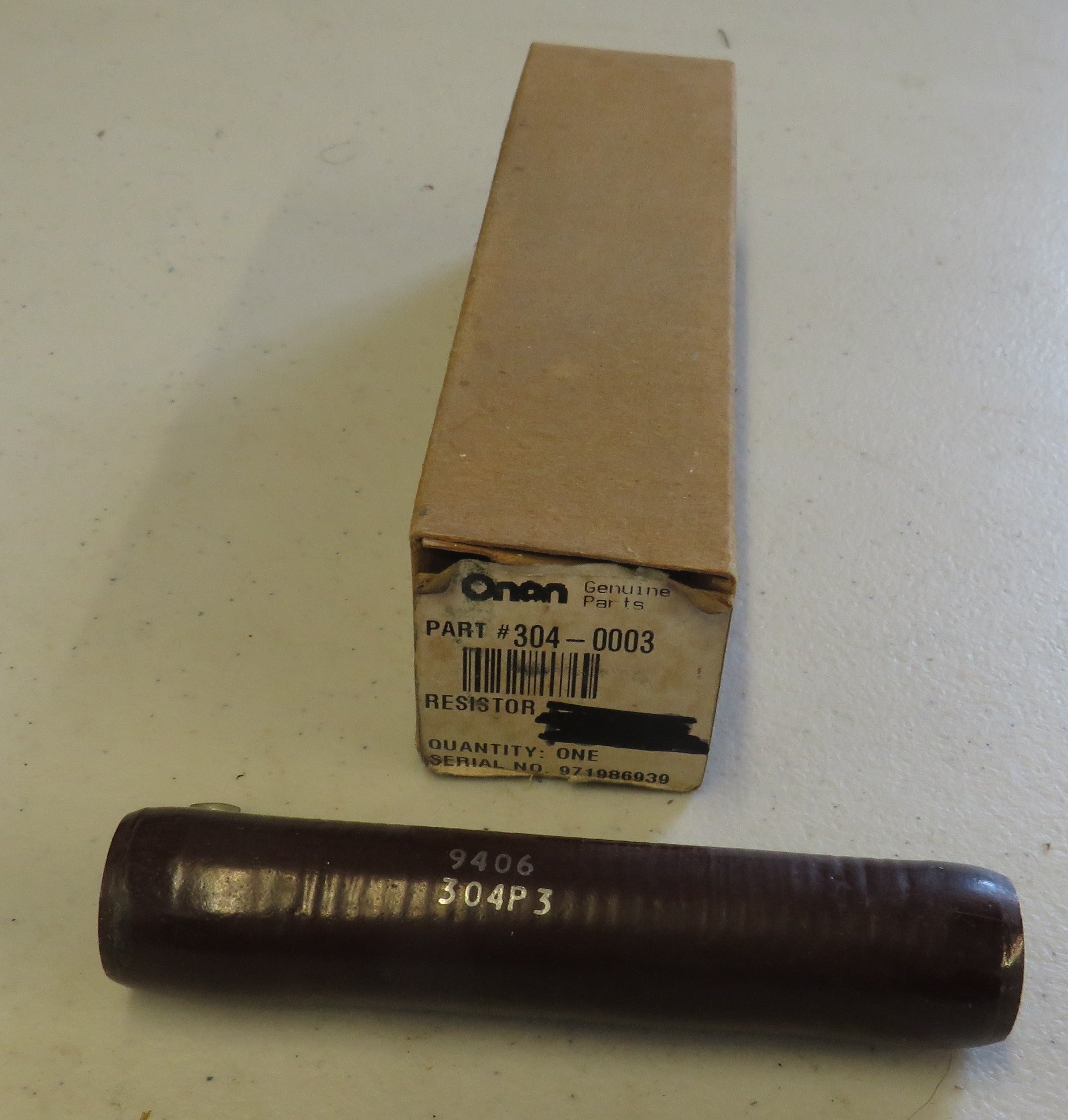 304-0003 Onan 304-0003 Resistor OBSOLETE 2/24/2026 THIS PART IS IN STOCK 2/24/2026