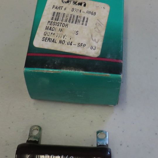 304-0060 Onan Fixed Resistor For CCK/CCKA Industrial Engine (Spec A-J) 2/10/2026 THIS PART IS IN STOCK as of 2/10/2026