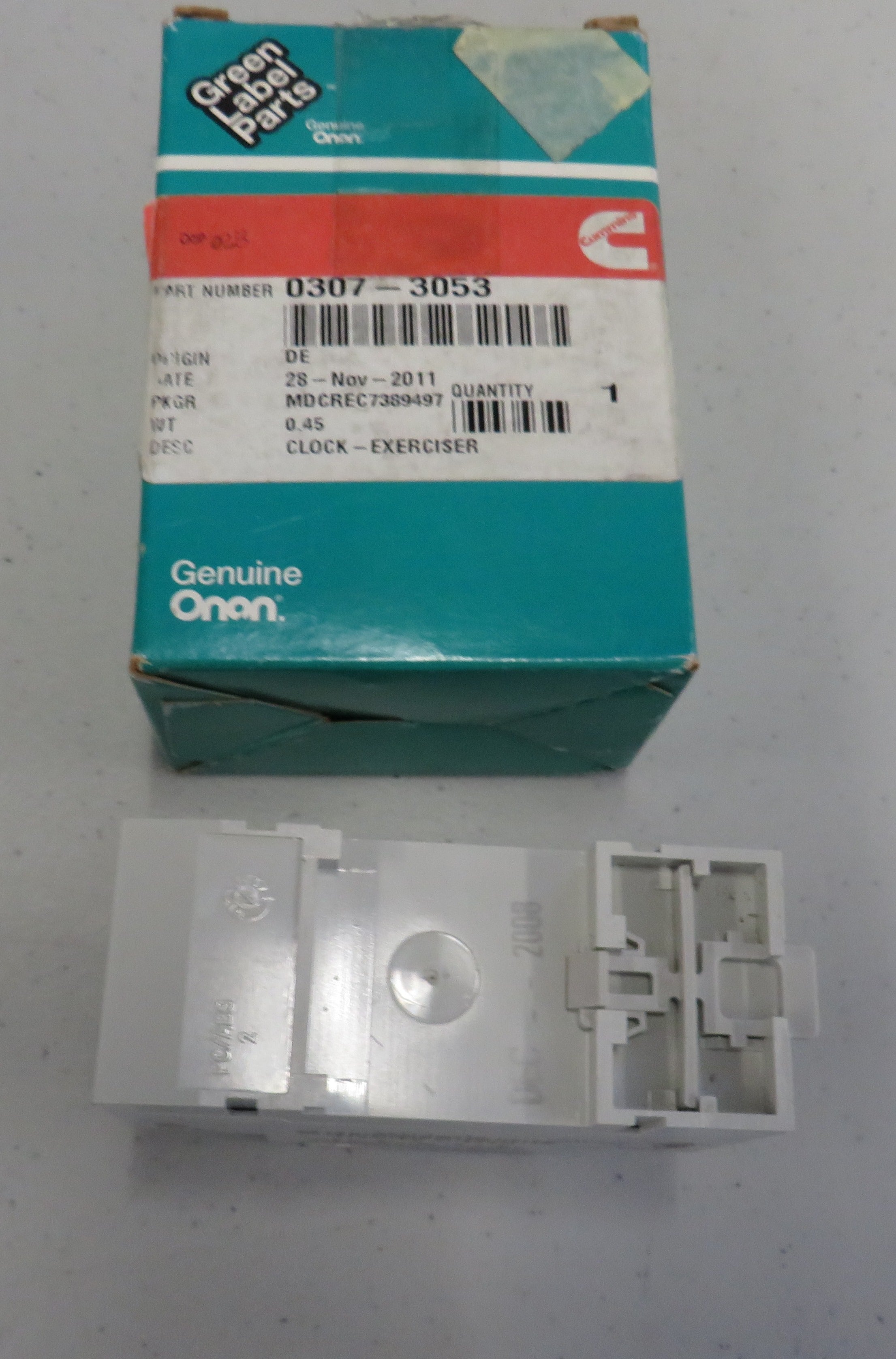 307-3053 Onan 307-3053 Clock Exerciser (A049B864) 1/30/2026 THIS PART IS IN STOCK 1/30/2026