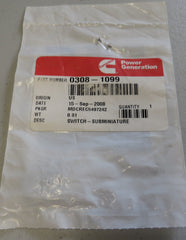308-1099 Onan 308-1099 Subminiature Switch 1/29/2026 THIS PART IS IN STOCK 1/29/2026