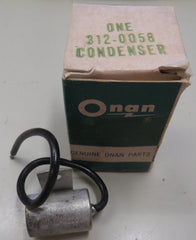312-0058 Onan Condenser OBSOLETE 11/25/2025 THIS PART IS IN STOCK 11/25/2025