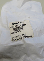 312-0083 Onan Capacitor, Ignition Shielded For MCCK Spec A-G OBSOLETE 2/8/2024 THIS PART IS IN STOCK as of 2/8/2024