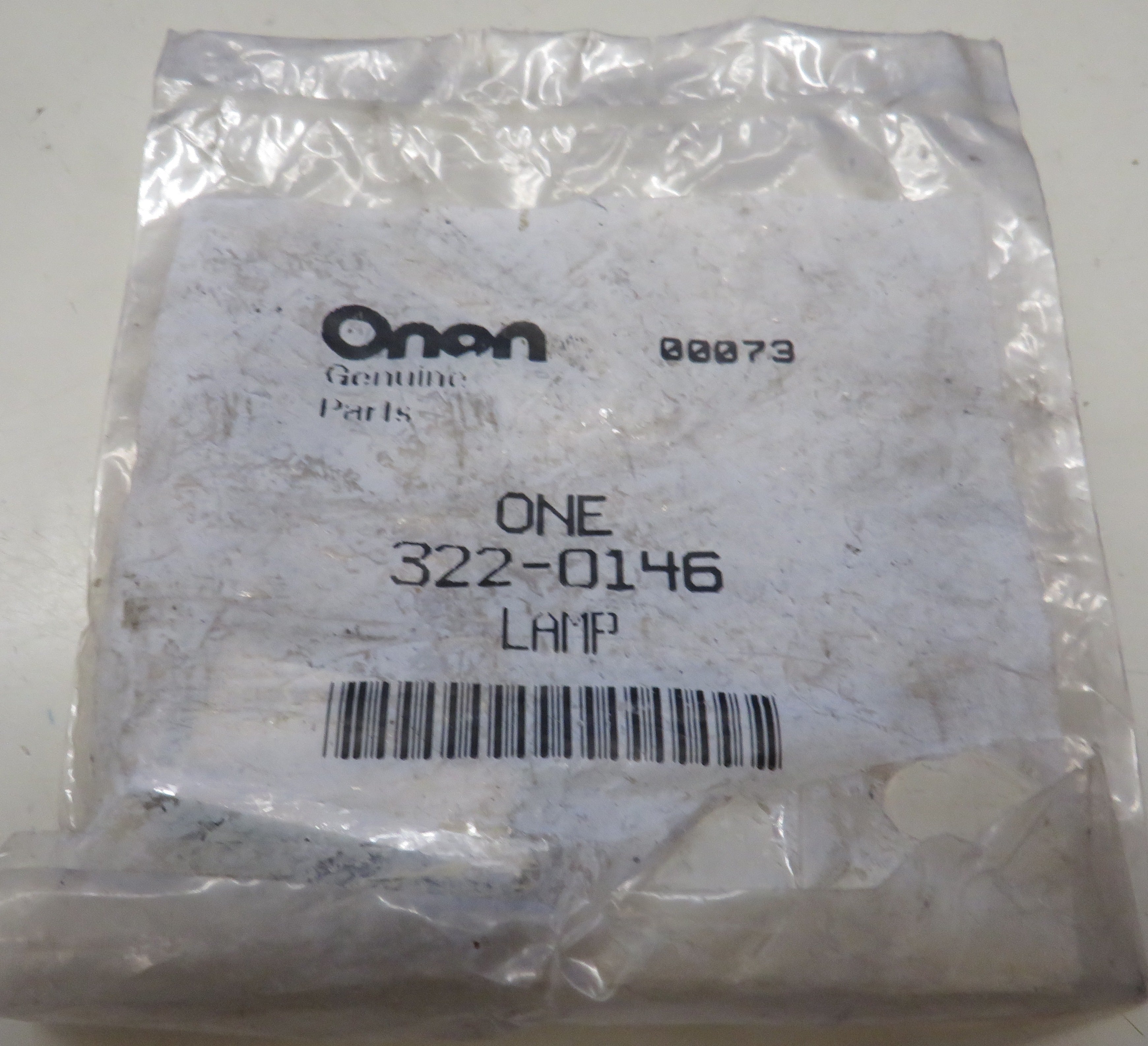 322-0146 Onan 56V Lamp, Indicator Switch- Normal -Panel Combinations 2,4,6,8,10,12,14,16,18 For OT 225 Amp Transfer Switch 4/15/2026 THIS PART IS IN STOCK 4/15/2026