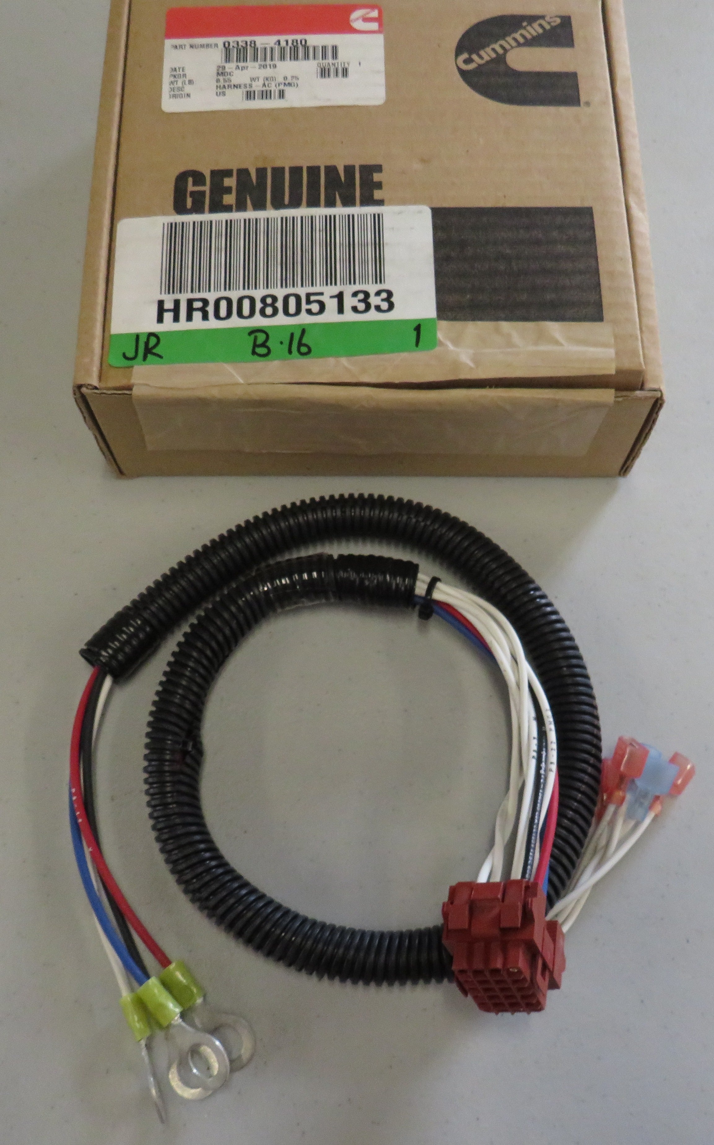 338-4180 Onan 338-4180 AC Harness Permanent Magnet Generator PMG 1/23/2026 THIS PART IS IN STOCK 1/23/2026