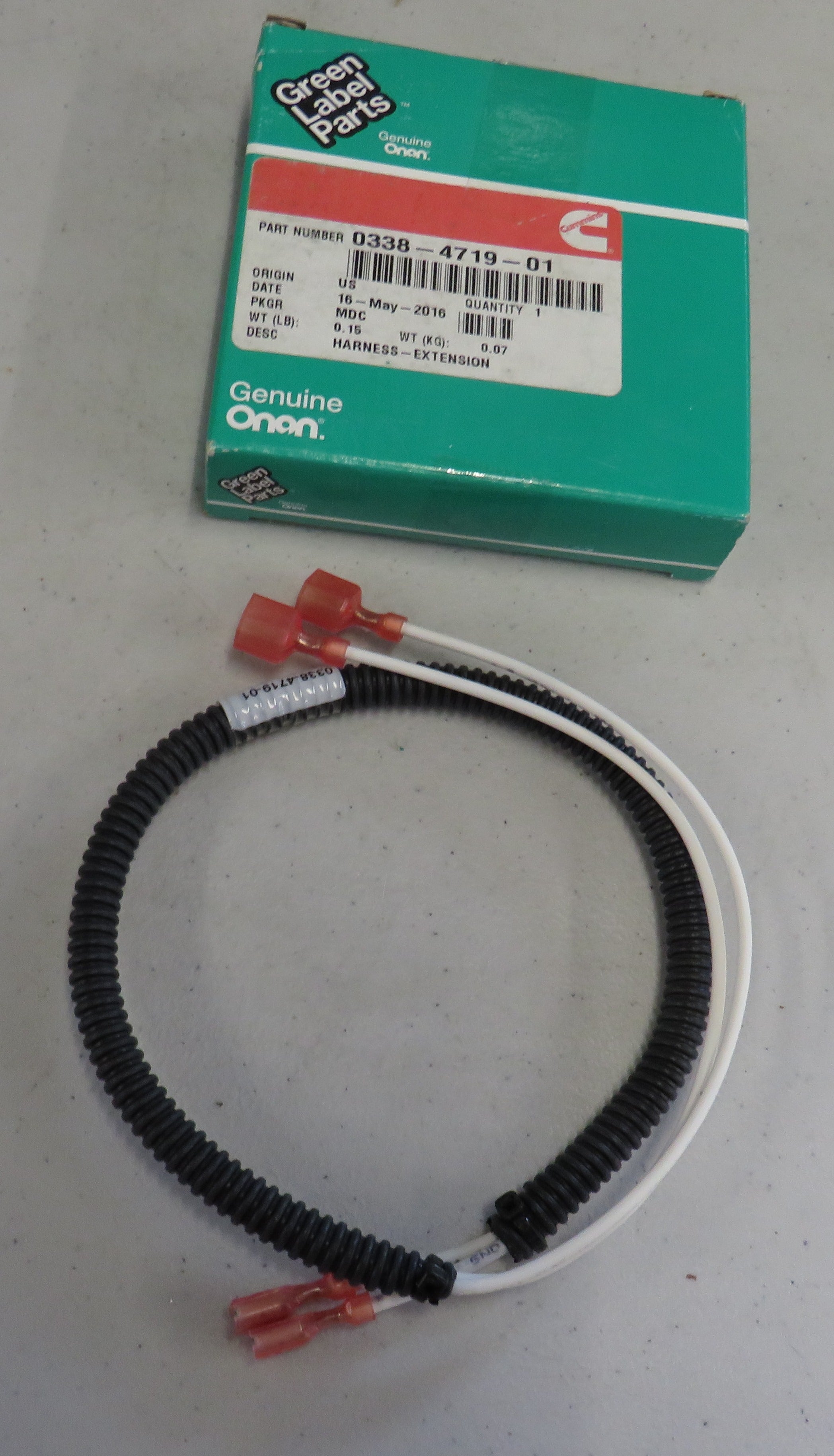 338-4719-01 Onan 338-4719-01 Harness Extension OBSOLETE 2/3/2026 THIS PART IS IN STOCK 2/3/2026