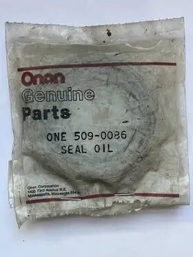 509-0086 Onan Crankshaft Rear Oil Seal 2/6/2026 THIS PART IS IN STOCK 2/6/2026