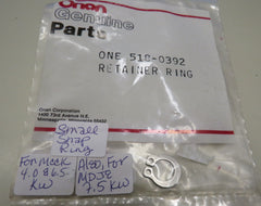 518-0392 Onan Ring External Retainer Ring (Small Snap Ring) For MCCK 4.0 & 6.5 KW, & MDJE 7.5 KW part of 131-0258 service kit on pump 131-0257 3/11/2024 THIS PART IS IN STOCK 3/11/2024