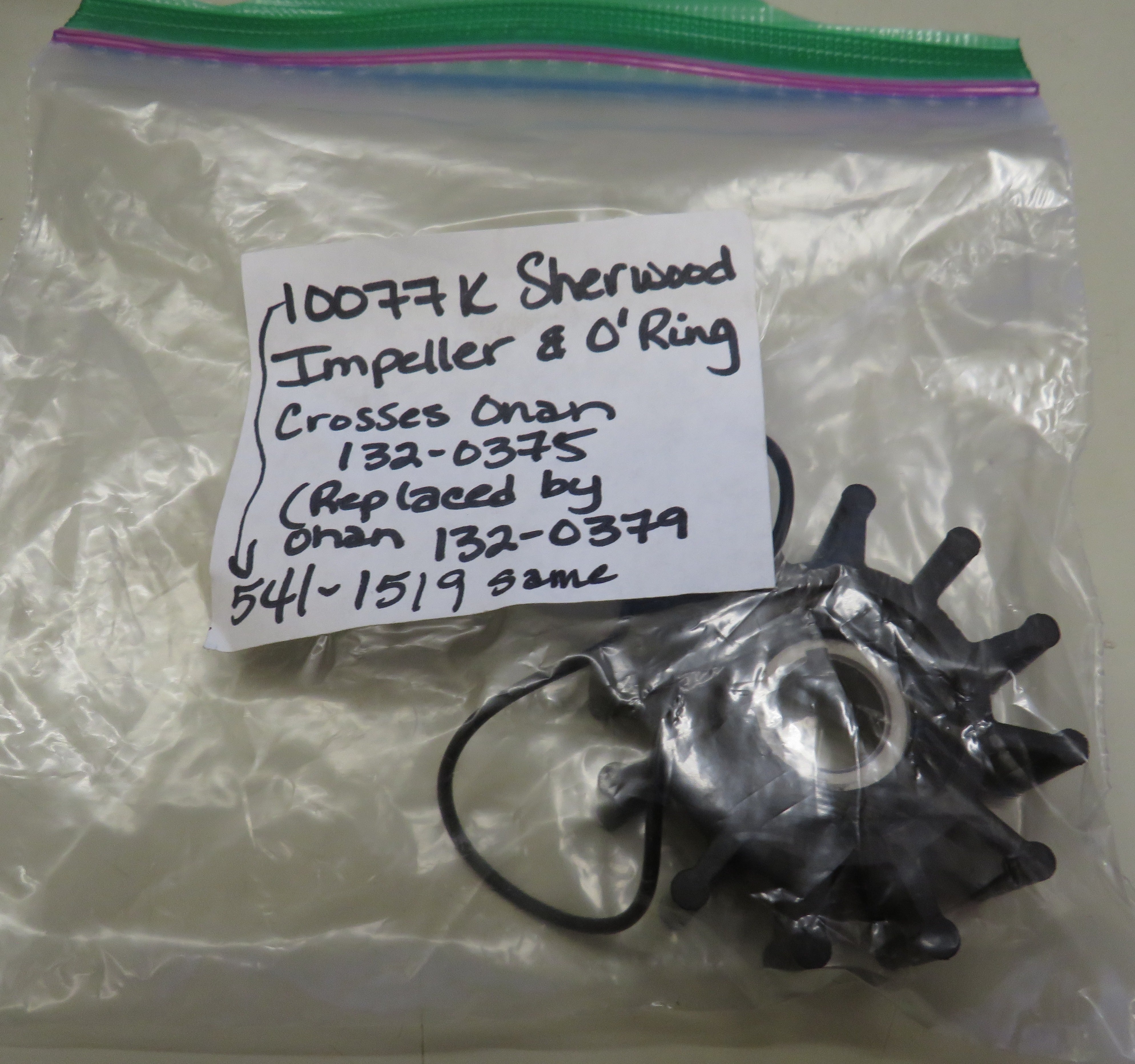 541-1519 Onan Water Pump Repair Kit Water Pump Minor (Replaces 132-0379) 5/22/2026 THIS PART IS IN STOCK as of 5/22/2026