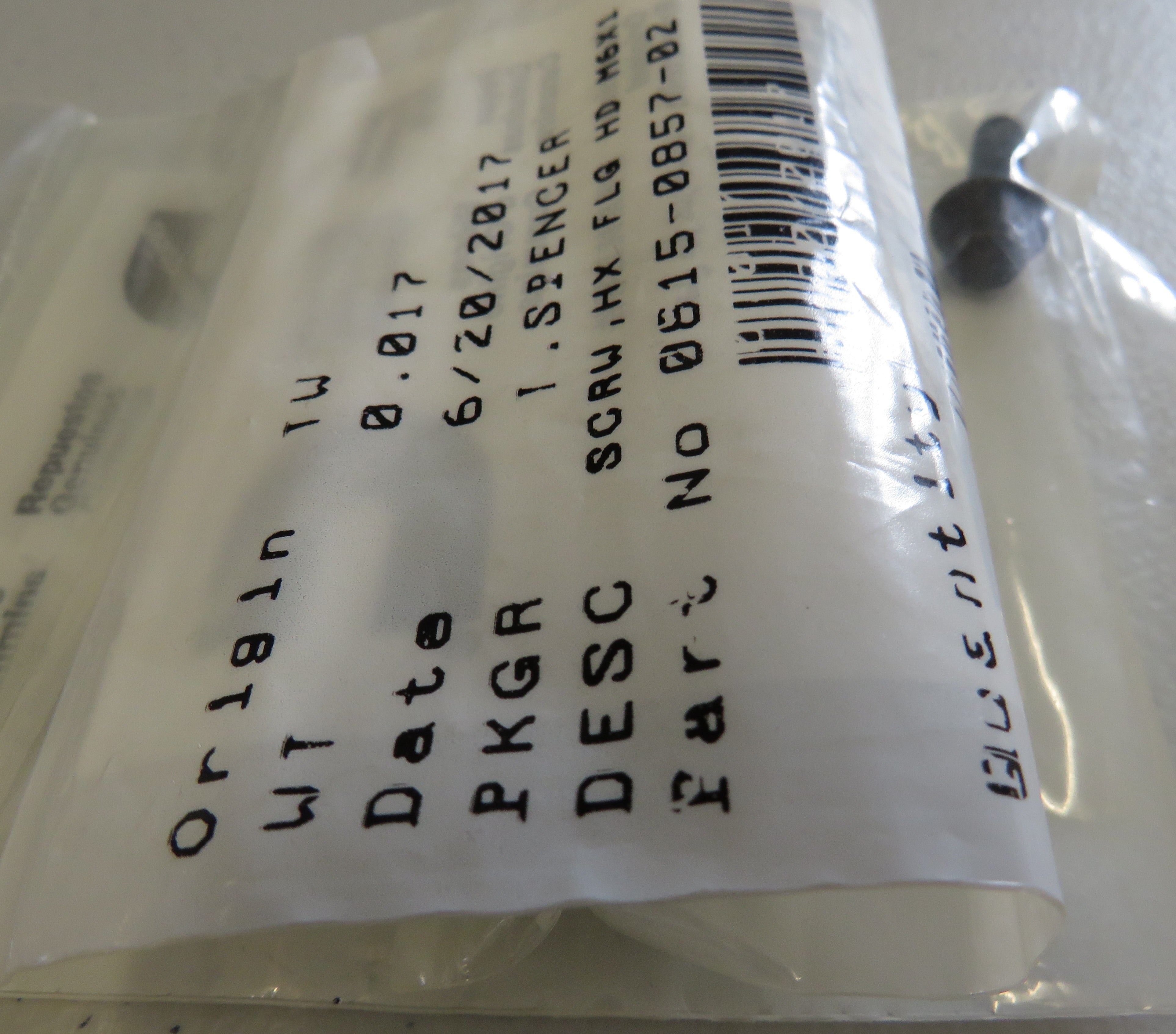 815-0857-02 Onan 815-0857-02 Screw (HEX FLG HD M6 X 1) 1/29/2026 THIS PART IS IN STOCK 1/29/2026