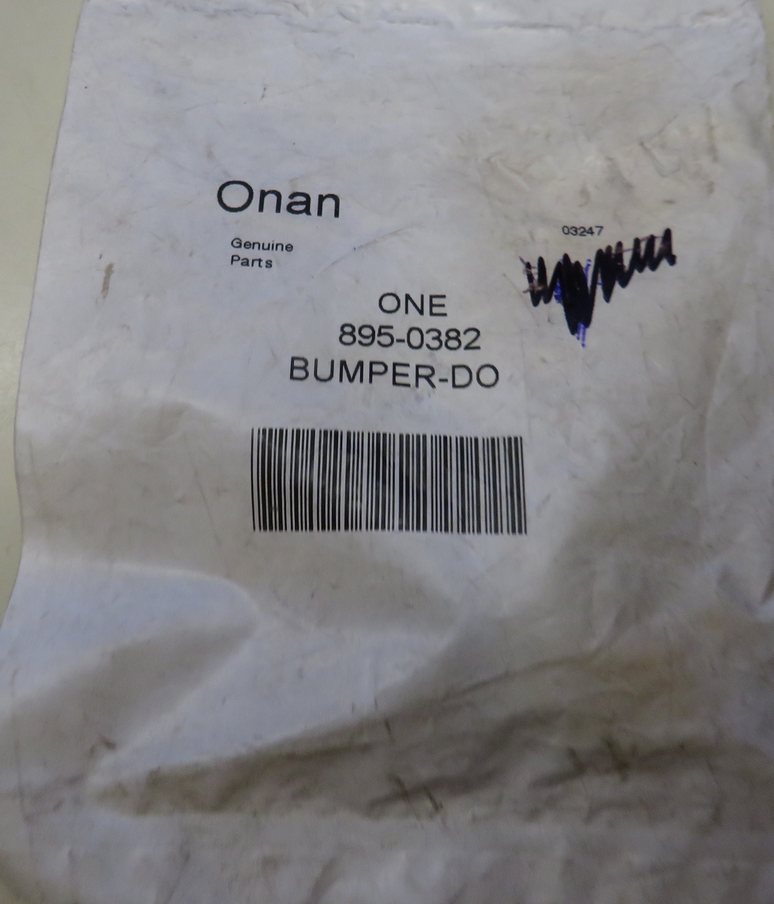 895-0382 Onan 895-0382 Bumper Door 4/15/2026 THIS PART IS IN STOCK 4/15/2026