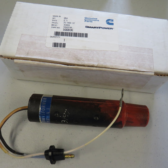 166836 Cummins 166836 Ignition Coil Current Transformer OBSOLETE for Cummins model G28 or V28 Bosch TCD90A1S 1/30/2026 THIS PART IS IN STOCK 1/30/2026