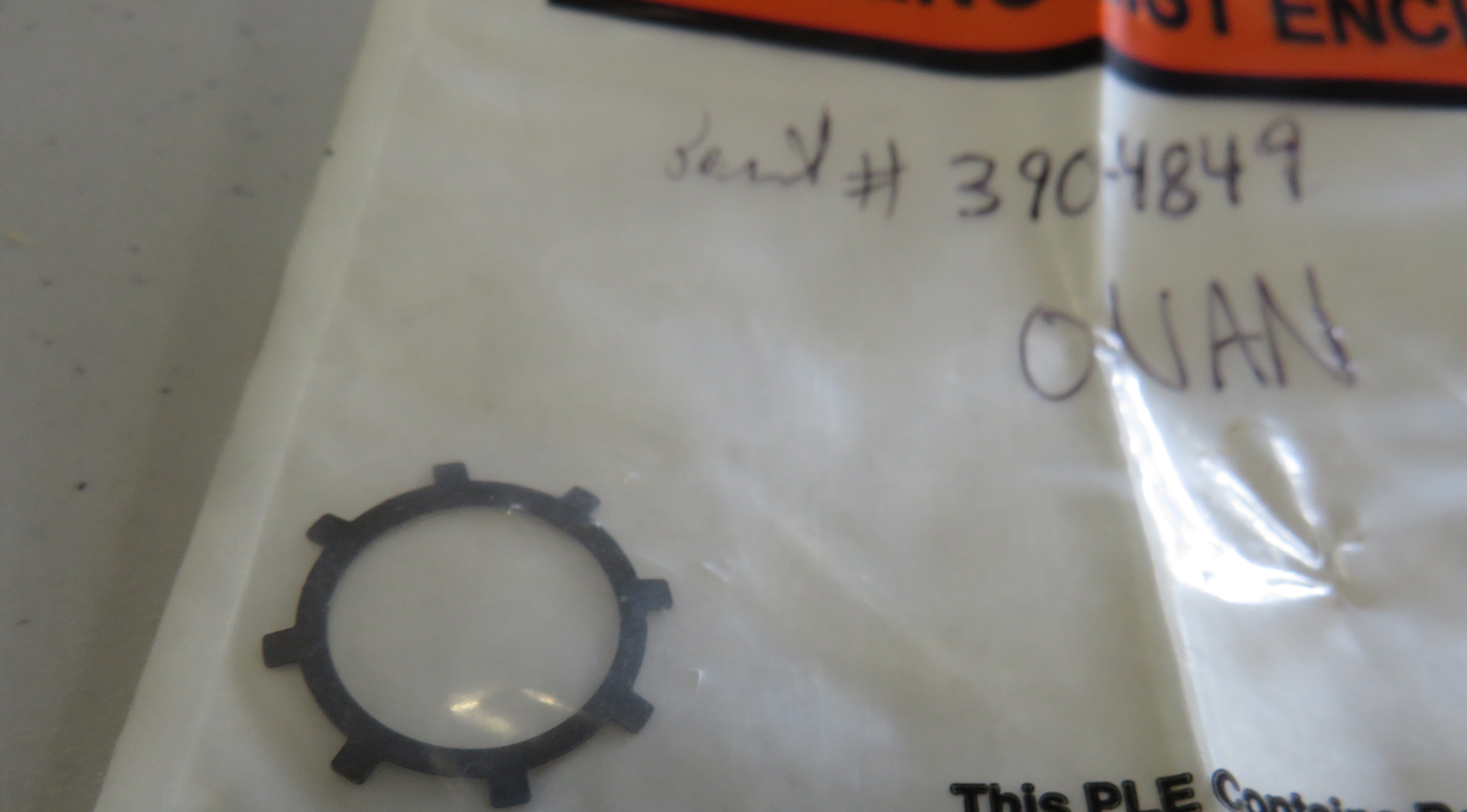 3904849 Cummins 3904849 Retaining Ring Washer, TDC Alignment Pin 2/5/2026 THIS PART IS IN STOCK 2/5/2026