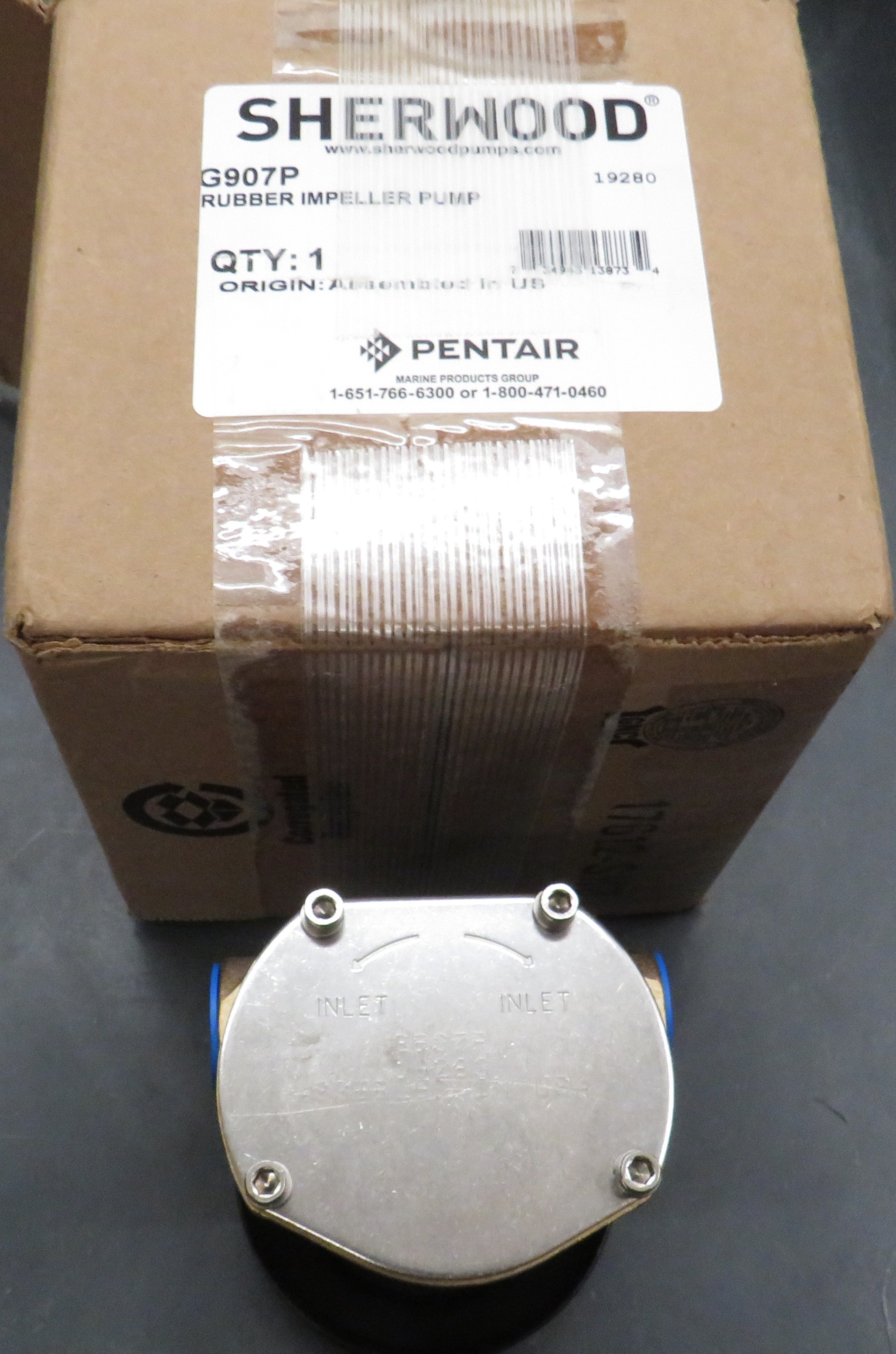 Sherwood G907P Sea Water Pump 11/7/2025 THIS PART IS IN STOCK 11/7/2025