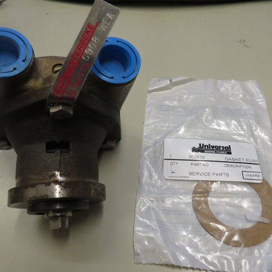 42175 Westerbeke Sea Water Pump 42175 Sherwood G908, G903 OBSOLETE Includes Mounting Gasket 3/18/2026 THIS PART IS IN STOCK 3/18/2026