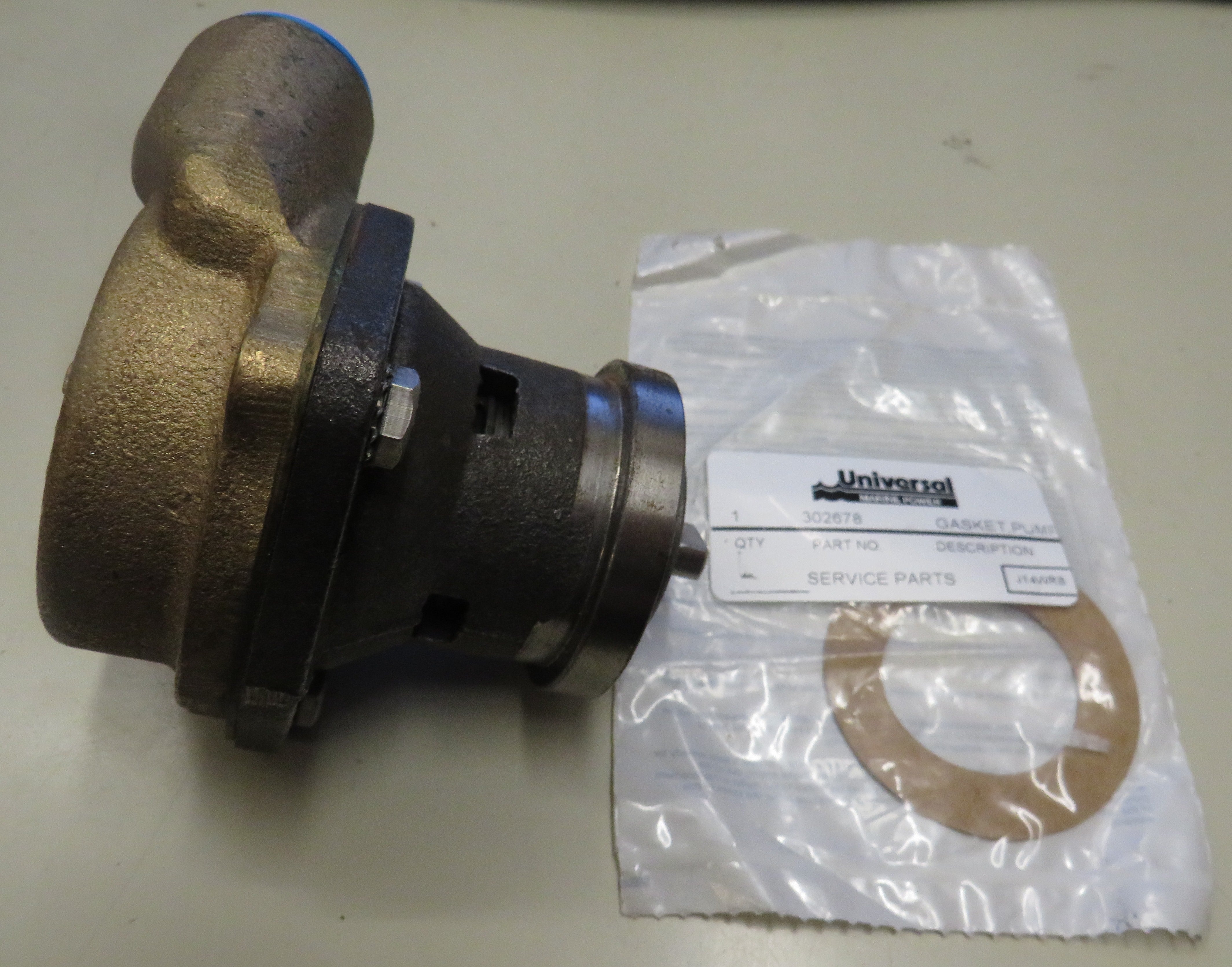42175 Westerbeke Sea Water Pump 42175 Sherwood G908, G903 OBSOLETE Includes Mounting Gasket 3/18/2026 THIS PART IS IN STOCK 3/18/2026