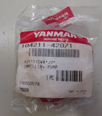 104211-42070 Yanmar Impeller Superseded to: 104211-42071 / 104211-42070 Gasket 8/14/2026 THIS PART IS IN STOCK 8/14/2026