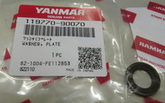 Yanmar 119770-90070 Washer Plate 10/18/2025 THIS PART IS IN STOCK 10/18/2025