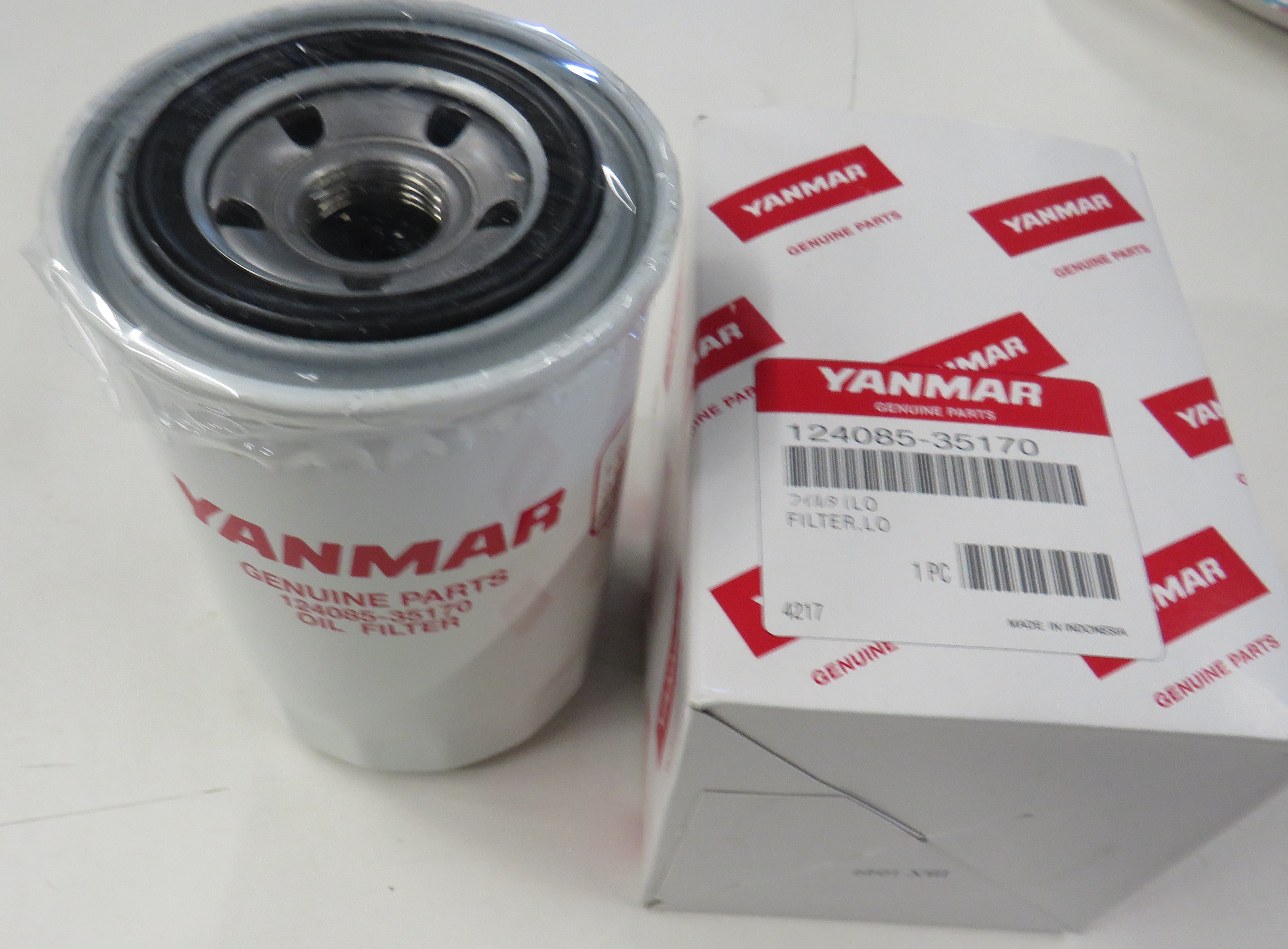 Yanmar 124085-35170 Oil Filter, D80XL120 QM Series 10/18/2025 THIS PART IS IN STOCK 10/18/2025