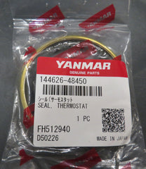 144626-48450 Yanmar Thermostat Seal 6CX-GTE/GTE2 9/30/2026 THIS PART IS IN STOCK 9/30/2026