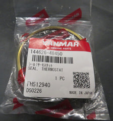 144626-48450 Yanmar Thermostat Seal 6CX-GTE/GTE2 9/30/2026 THIS PART IS IN STOCK 9/30/2026